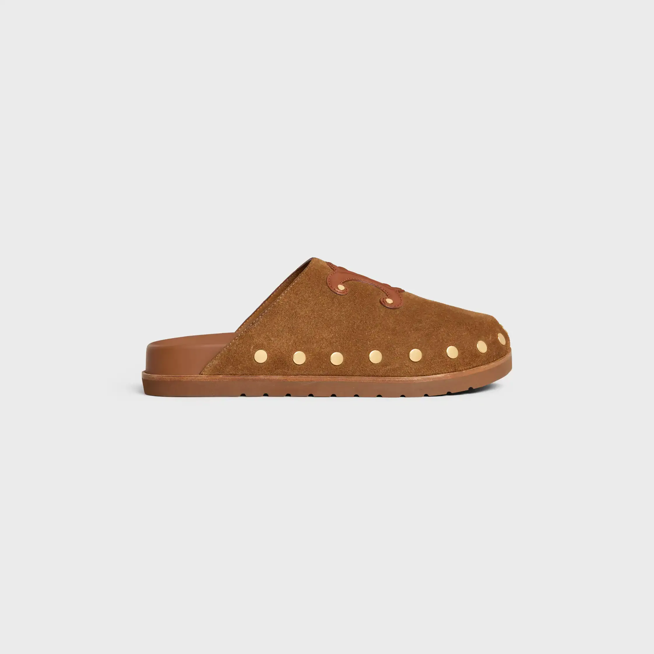 CLOG PITEA EM Suede Couro de Bezerro