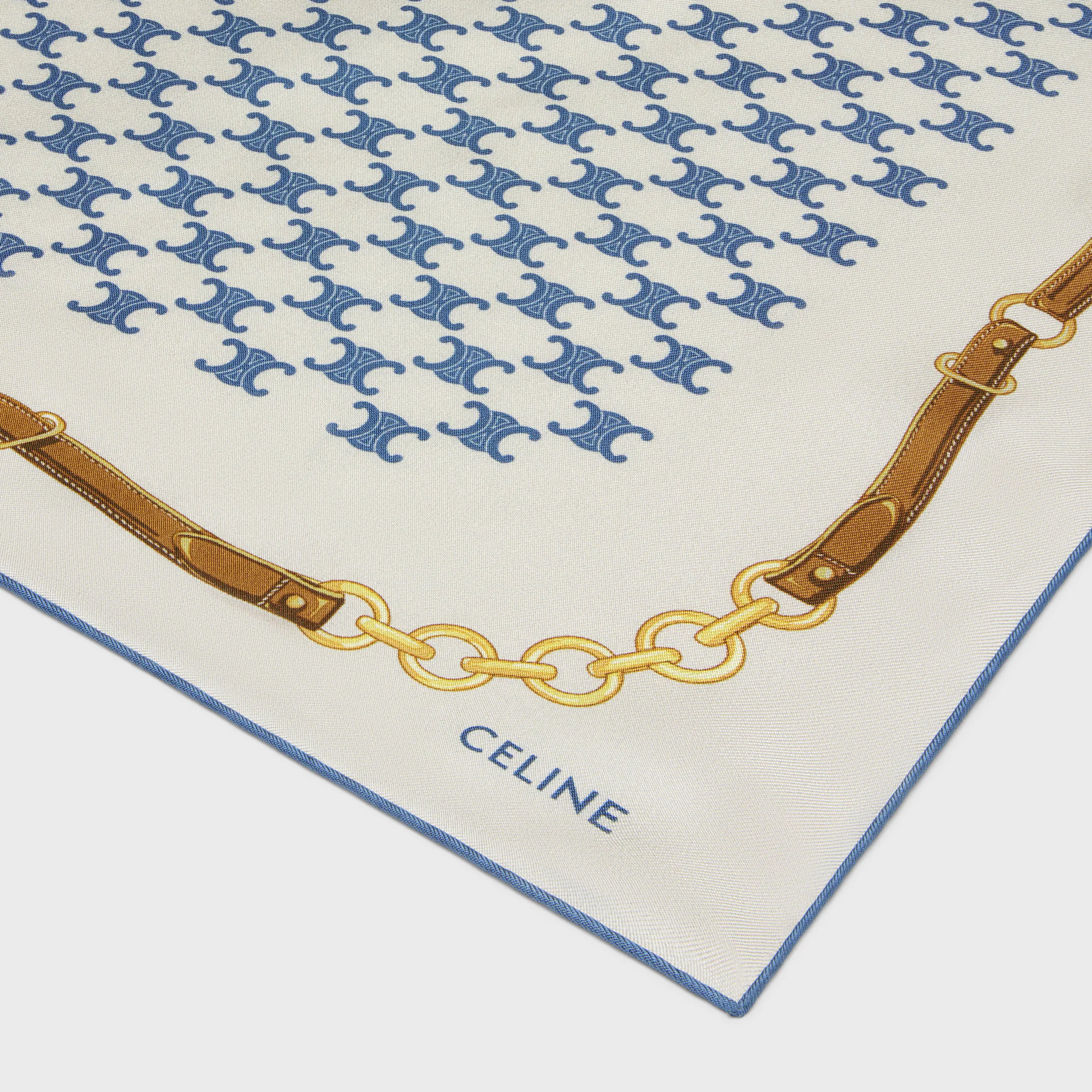 bandana em seda twill herança