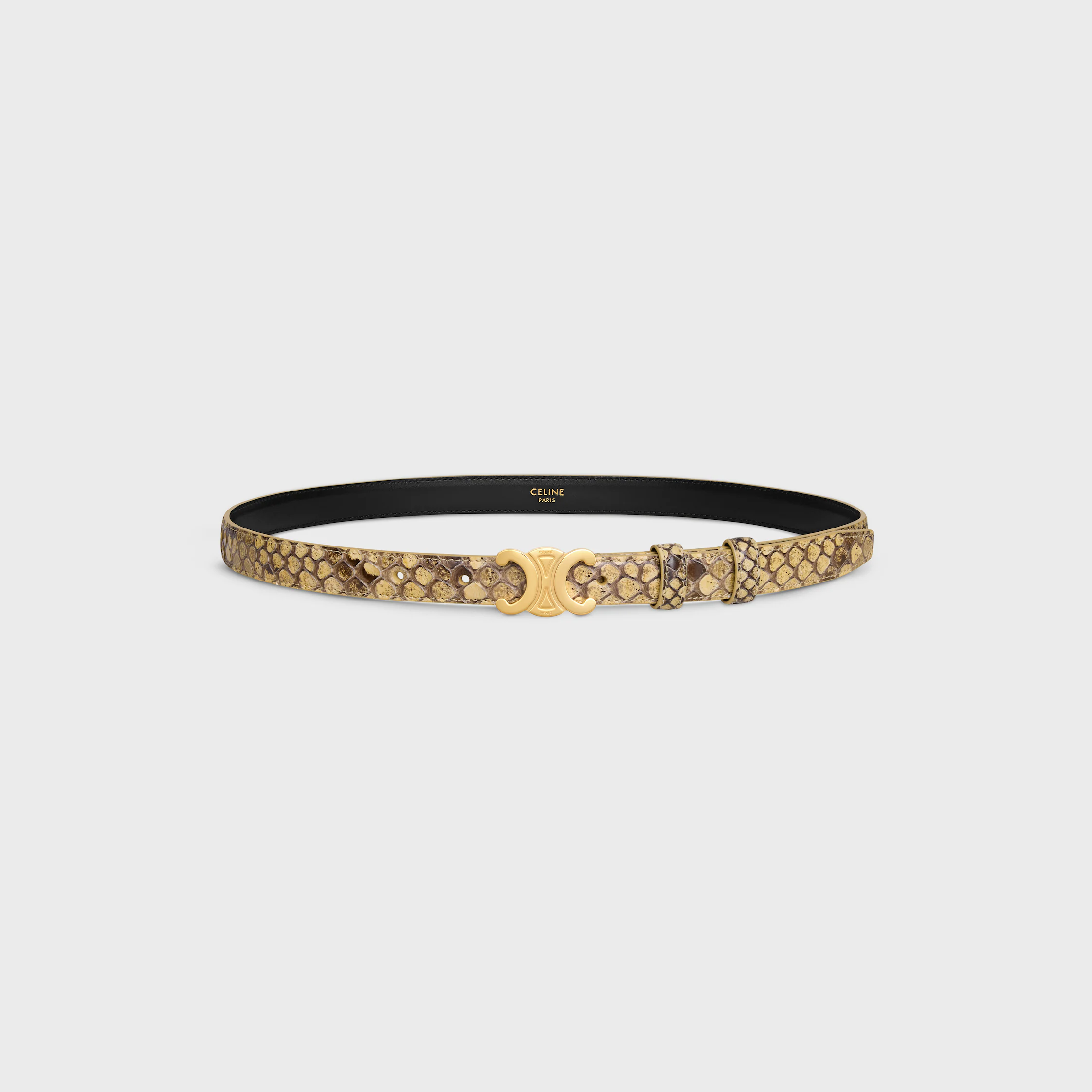 Cinto Triomphe 18 MM EM PYTHON