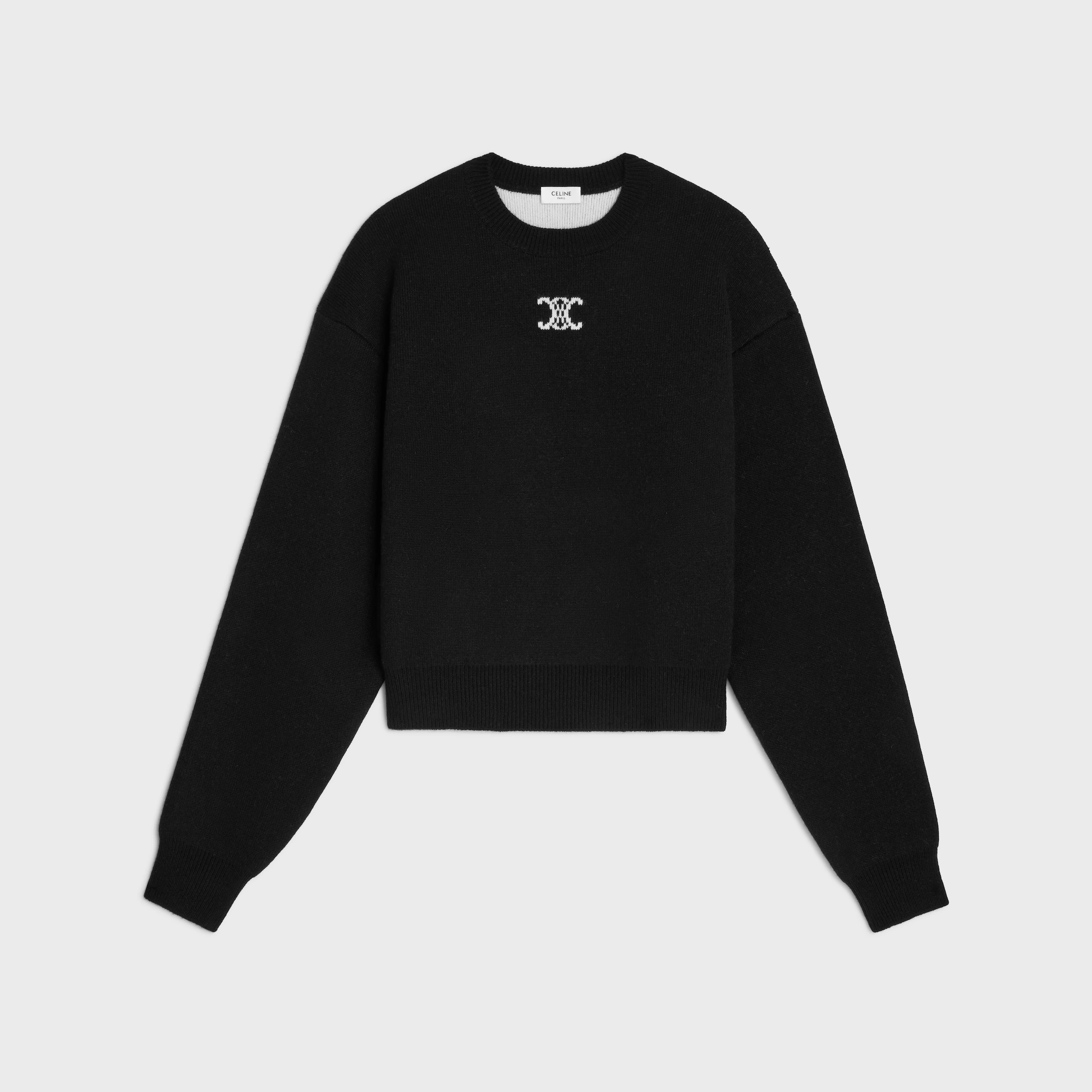 sweater crewneck em cashmere