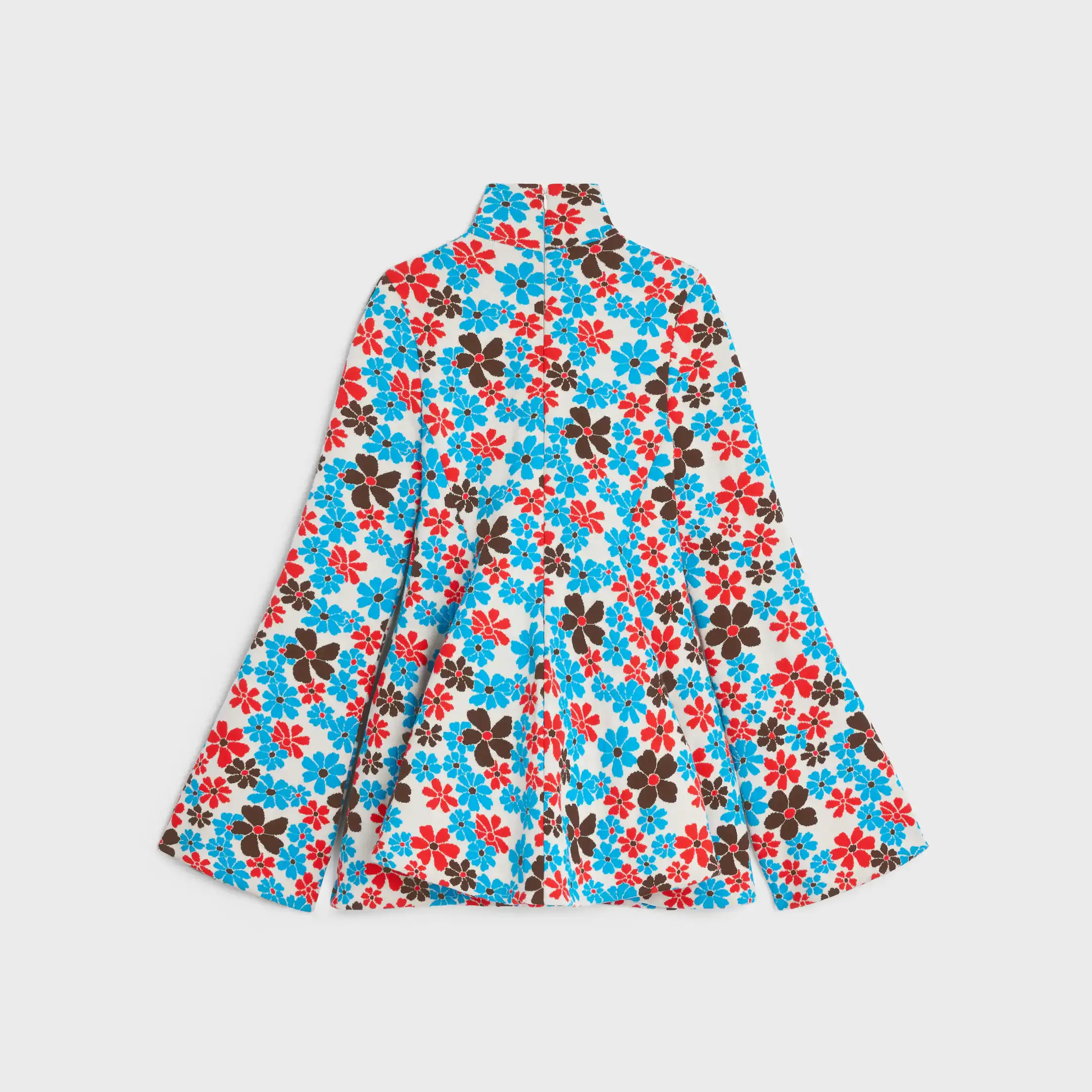 vestido midi IN poliamida jacquard