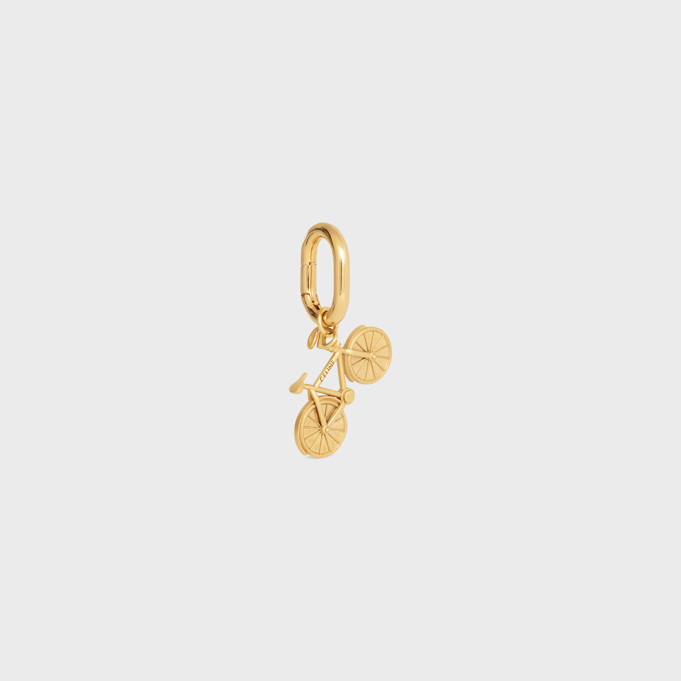 CHARM DE BICICLETA EM LATÃO COM ACABAMENTO DOURADO