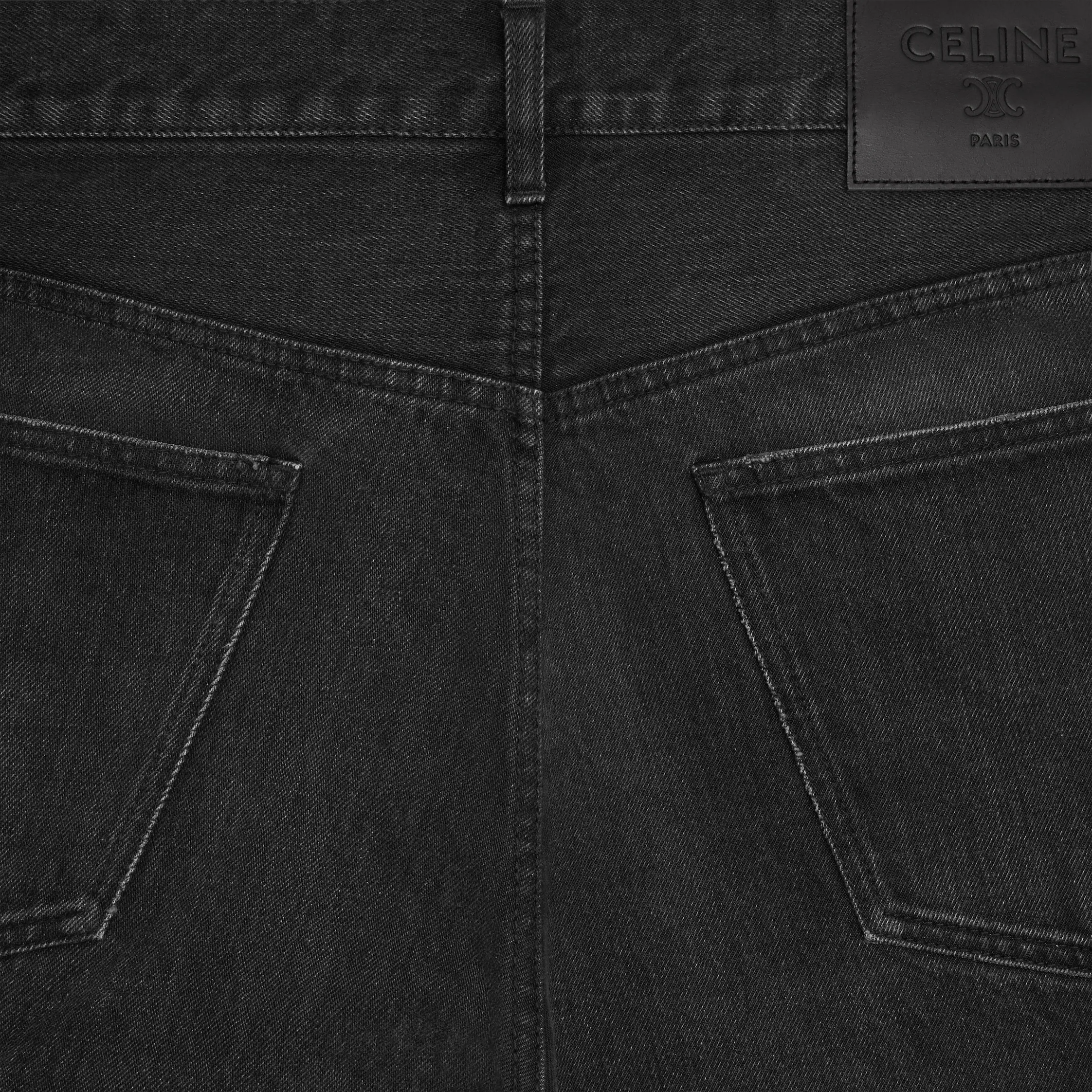 max jeans em denim de algodão