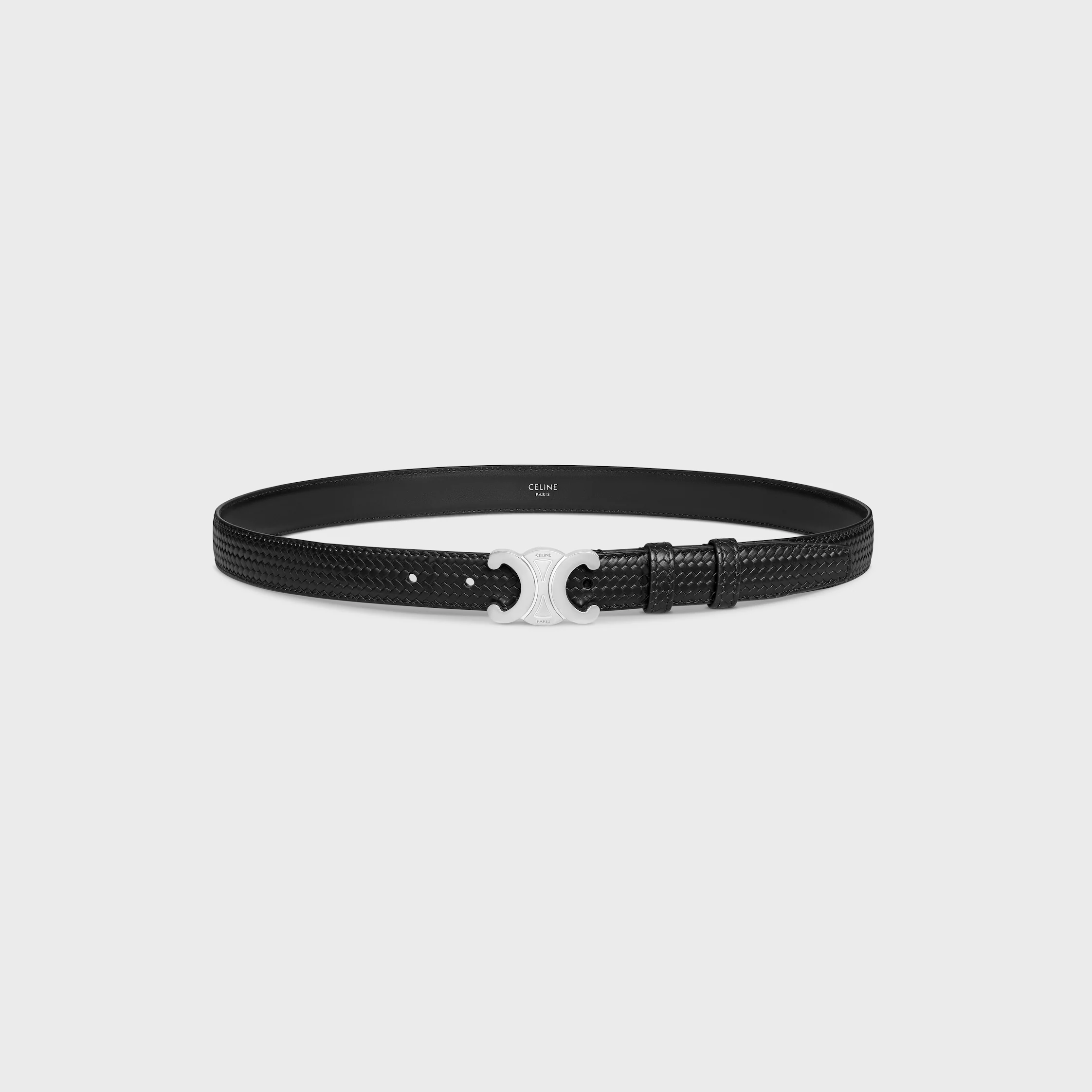 Cinto Triomphe 25 MM EM TAURILLON COM EFEITO ENTRELAÇADO