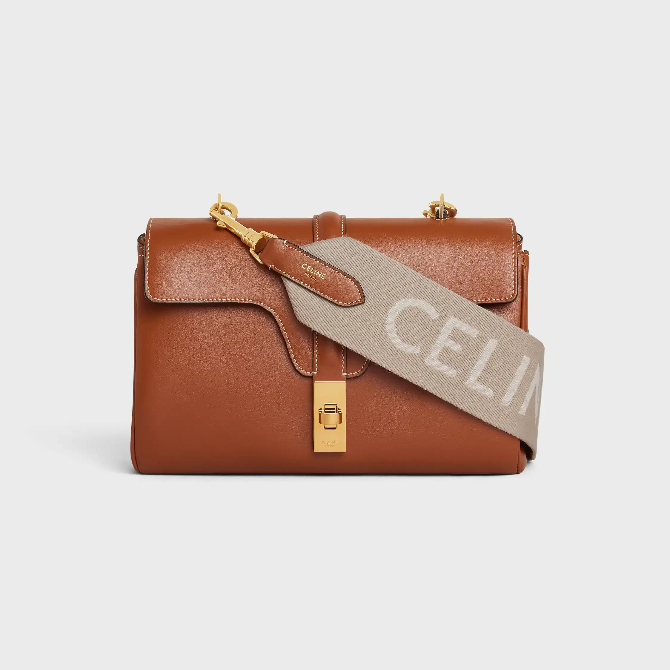 Alça Longa em Lã com Jacquard Celine