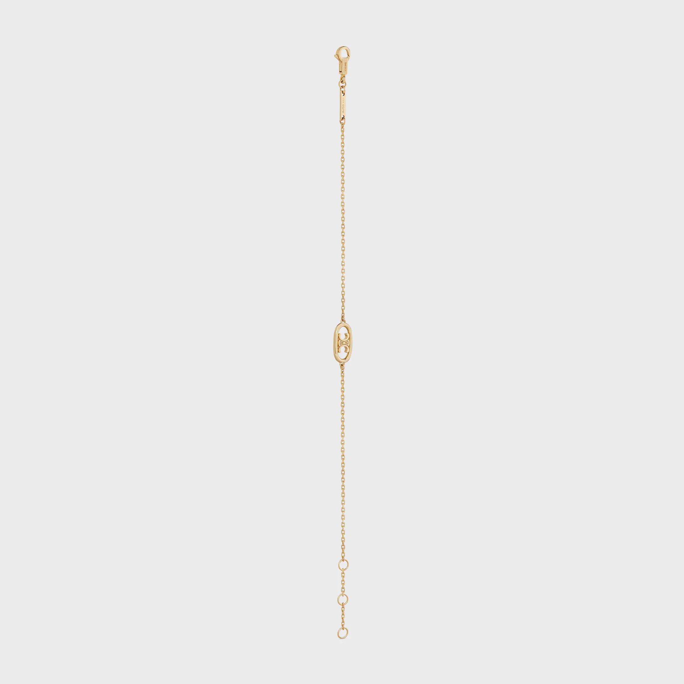 Pulseira Maillon Triomphe em Ouro Amarelo