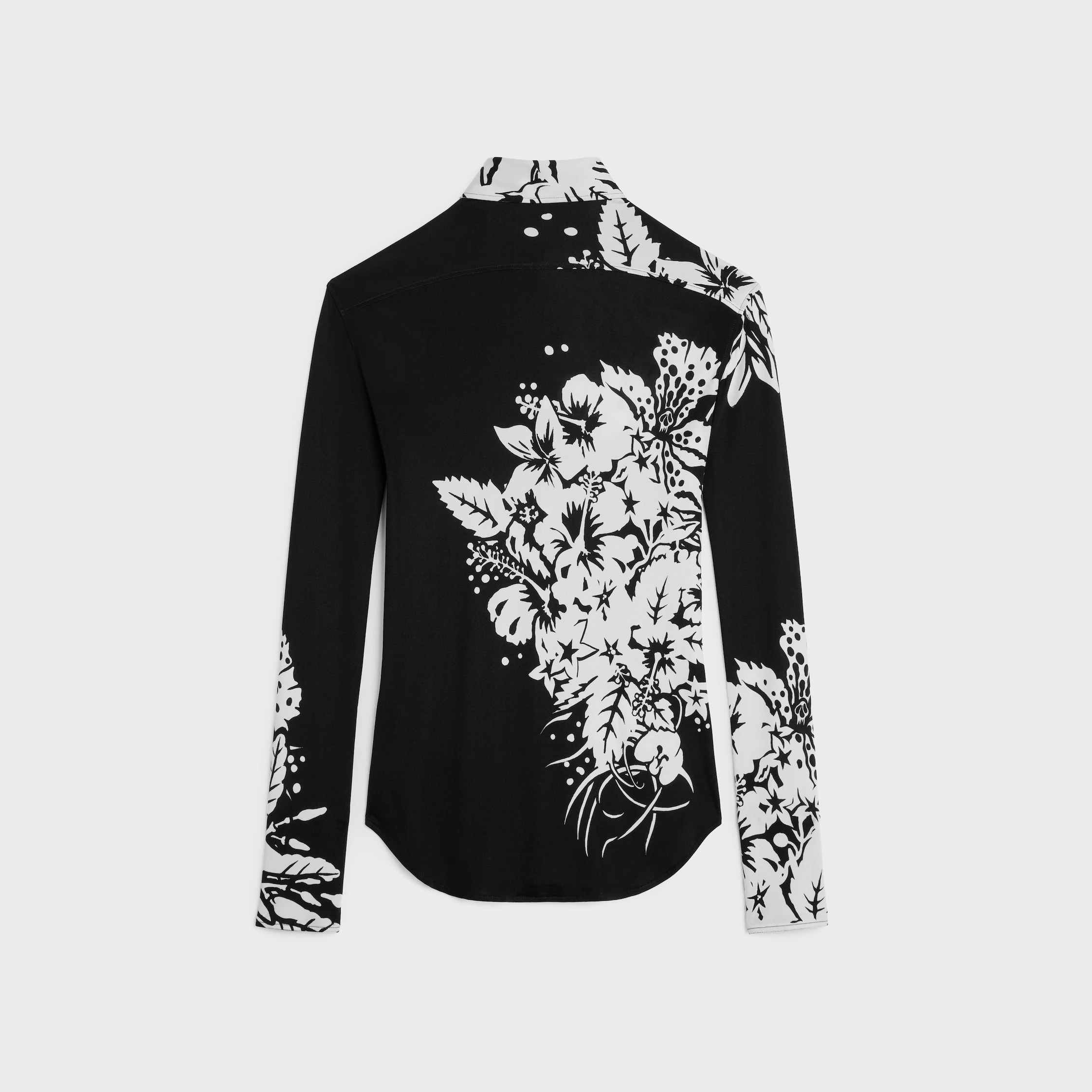 camisa EM MALHA DE SEDA