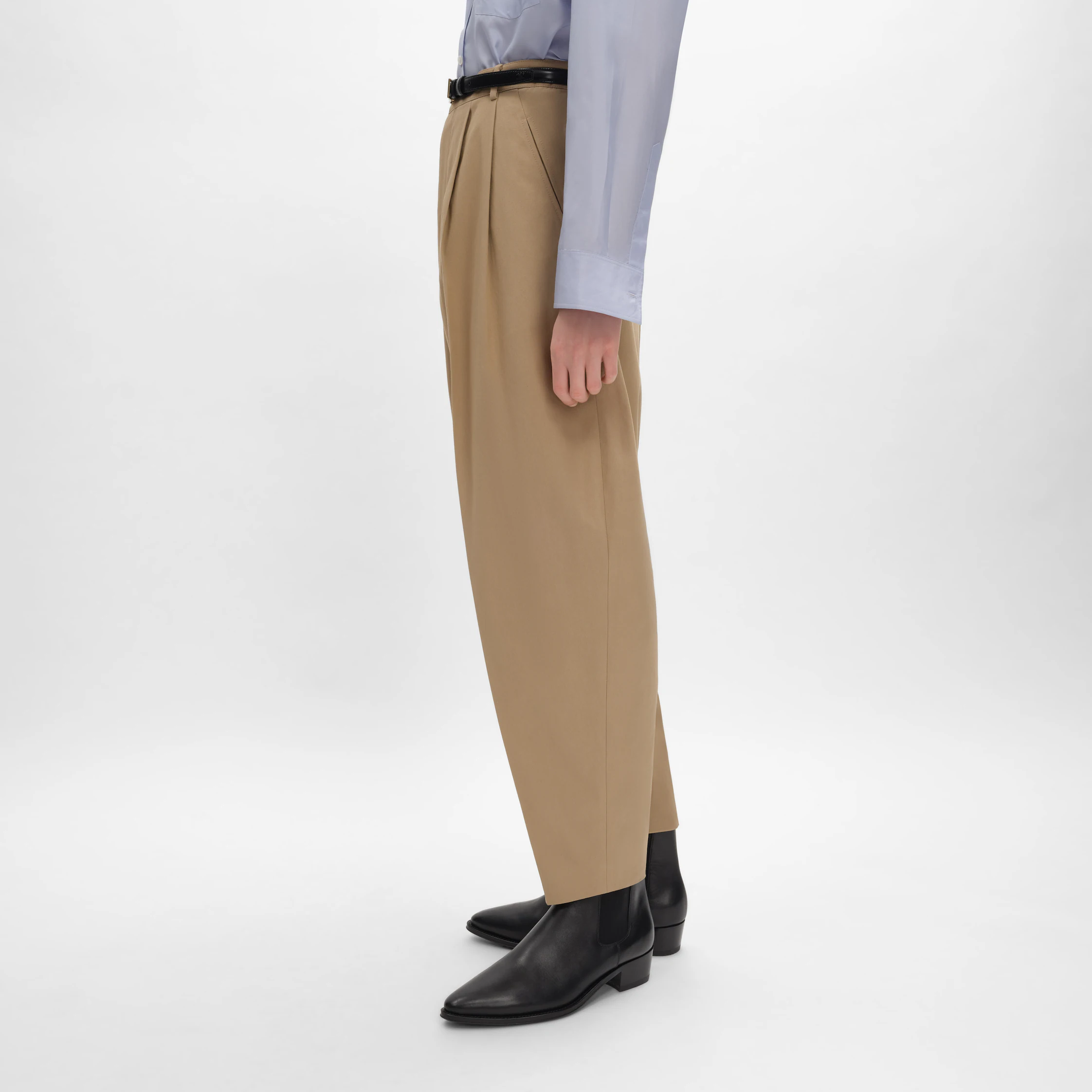 calças montauk em tecido twill de algodão