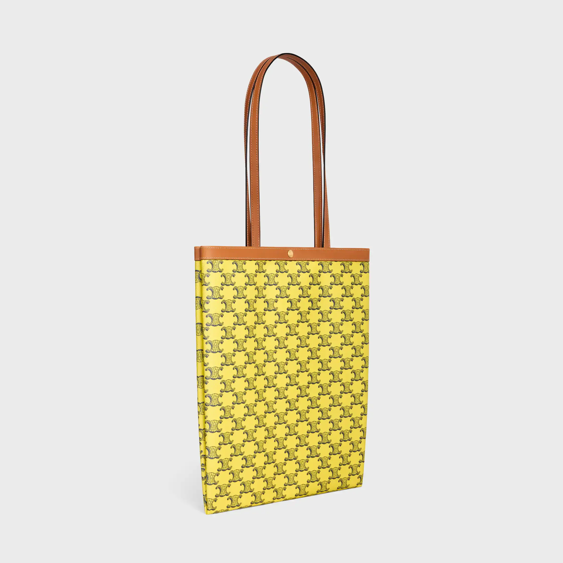 BOLSA PLANA MÉDIA EM TECIDO TRIOMPHE