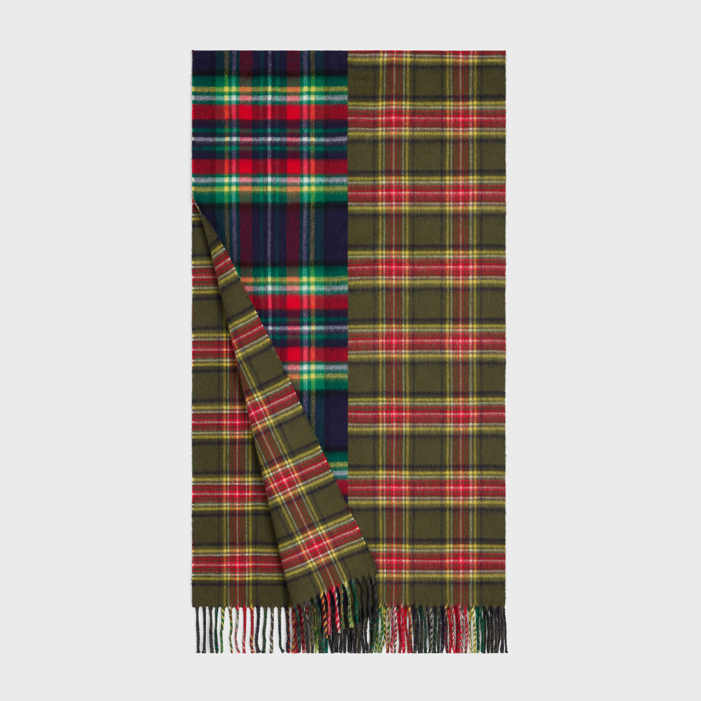 cachecol IN de cashmere dupla face