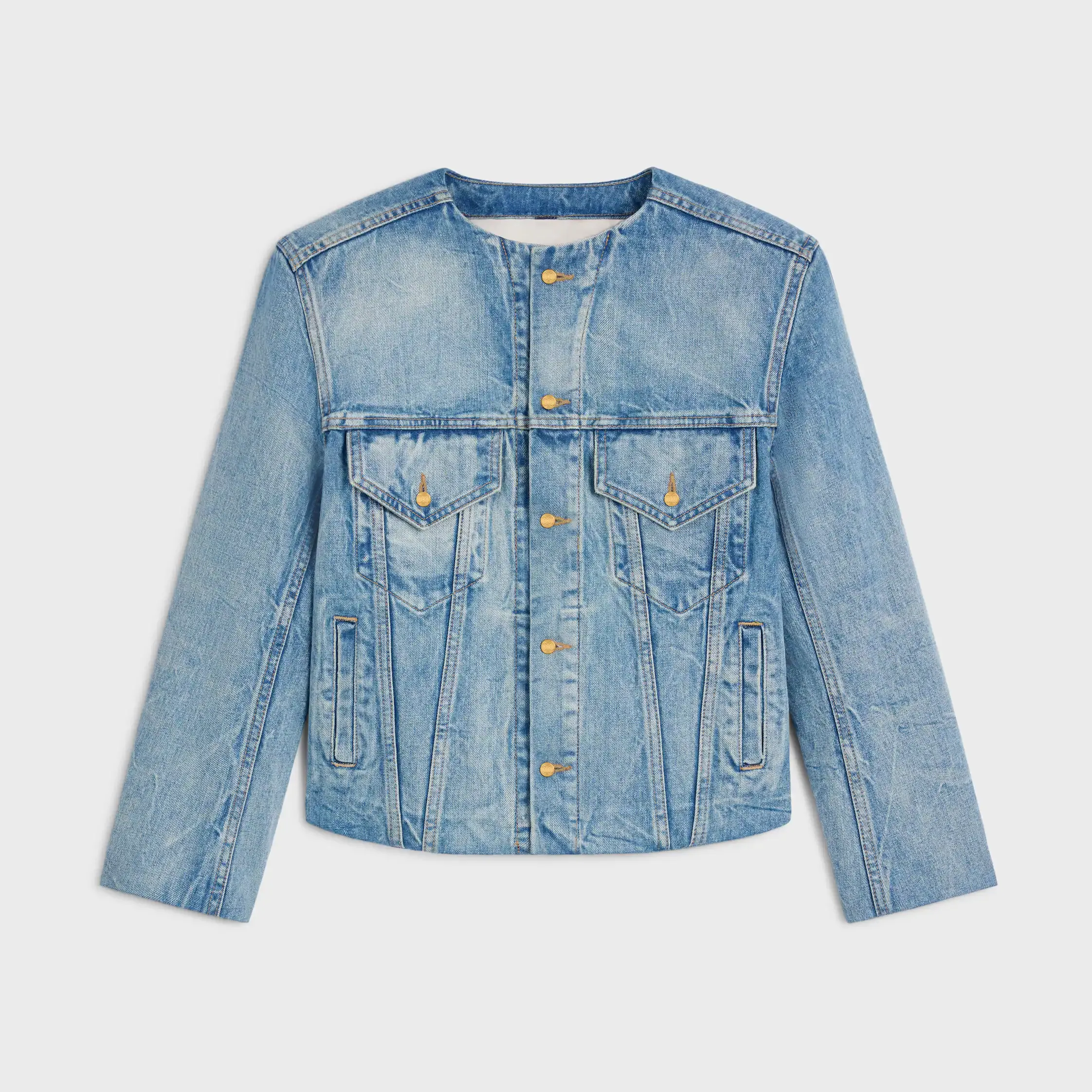 JAQUETA EM DENIM