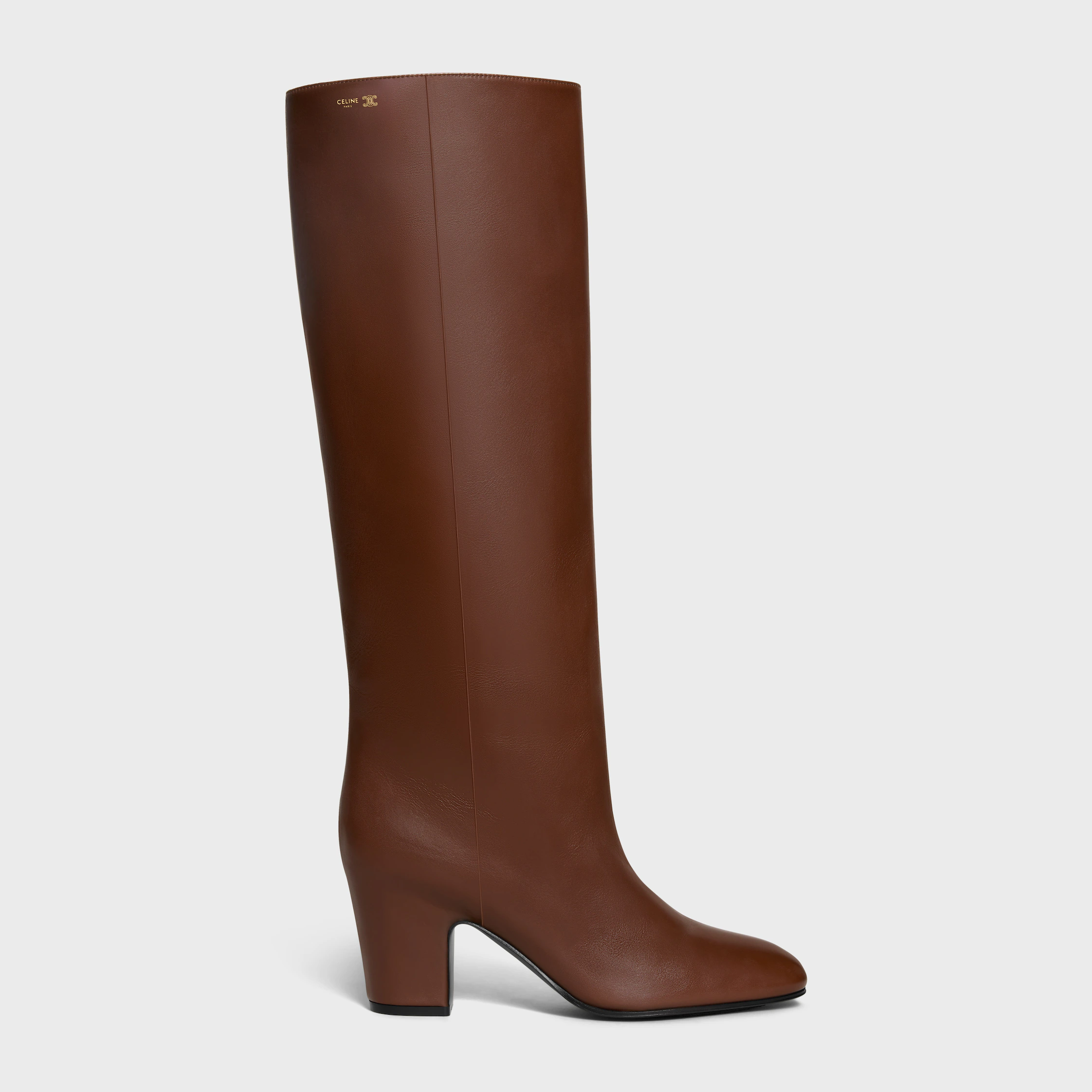 ICONIC - BOTA ALTA EM COURO DE VACA