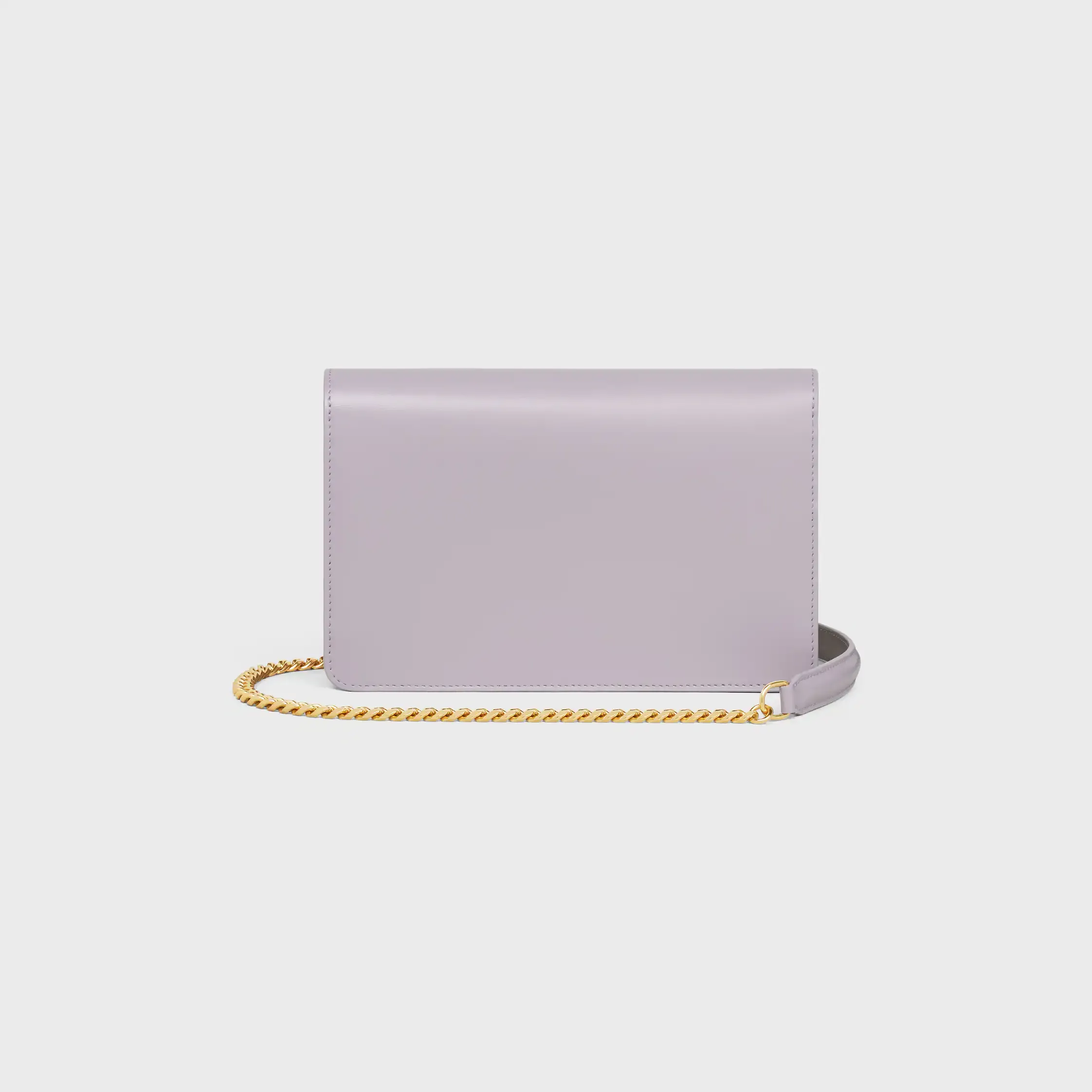 BOLSA DE MÃO MARGO EM COURO DE VACADO BRILHANTE