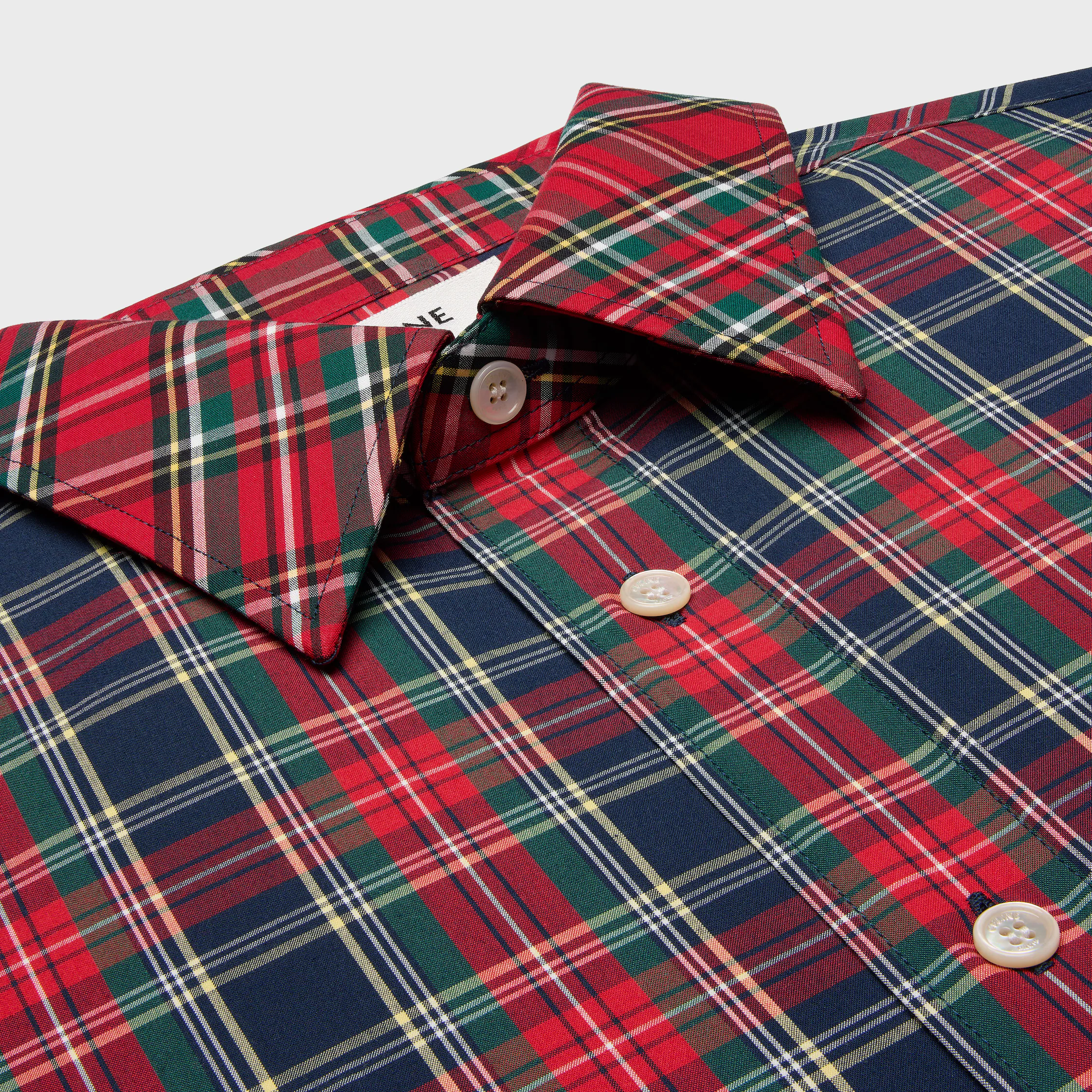 CAMISA EM ALGODÃO TARTAN