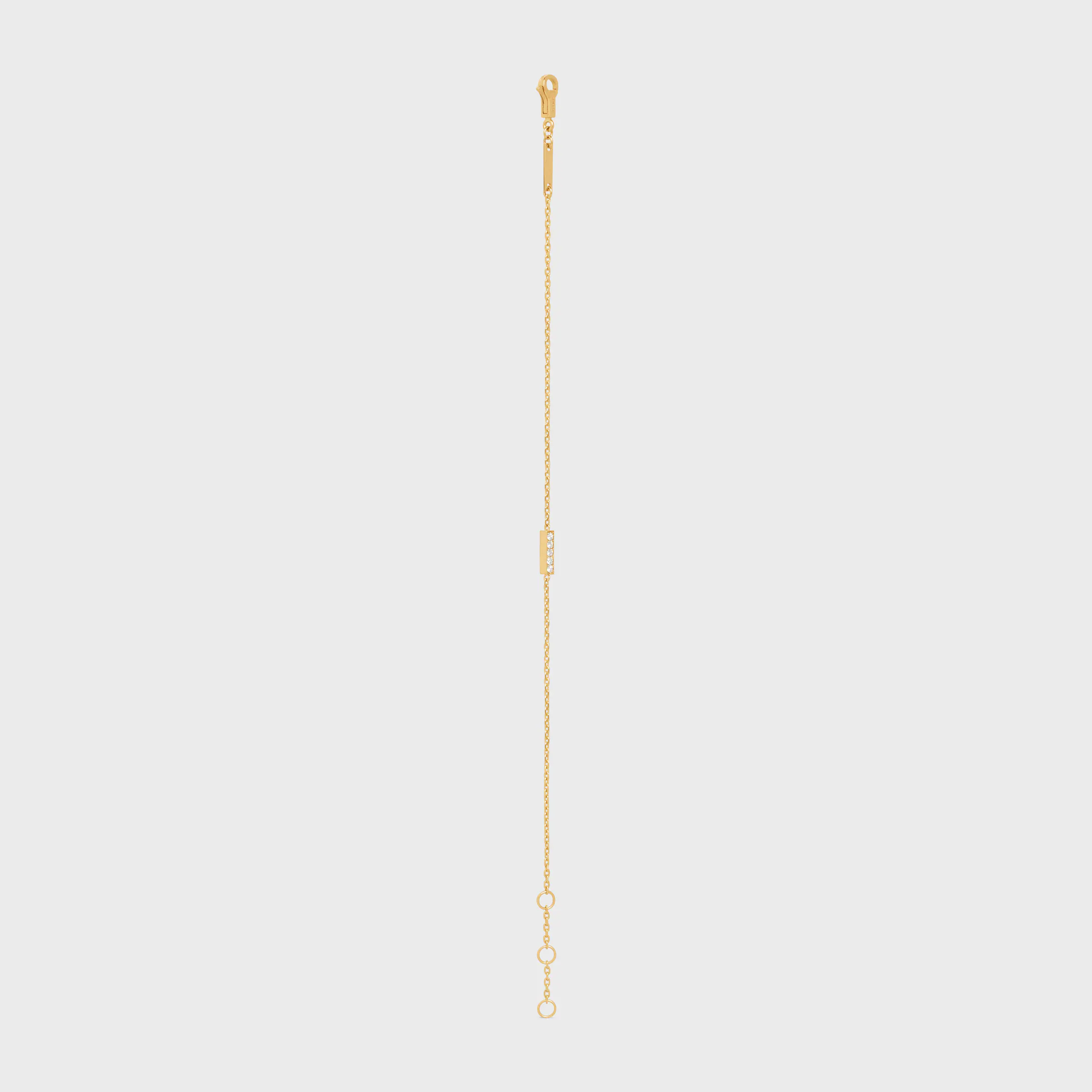 Pulseira Celine Line em Ouro Amarelo e Diamantes