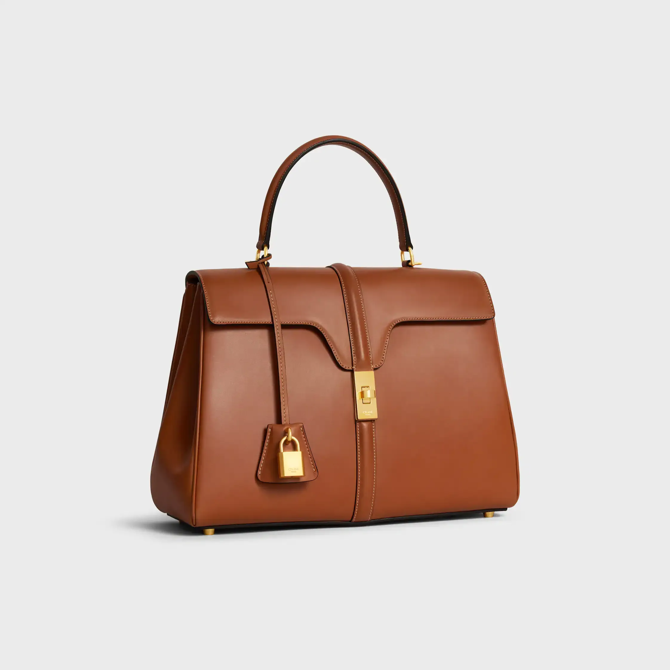 Classique 16 Bolsa IN couro de bezerro natural