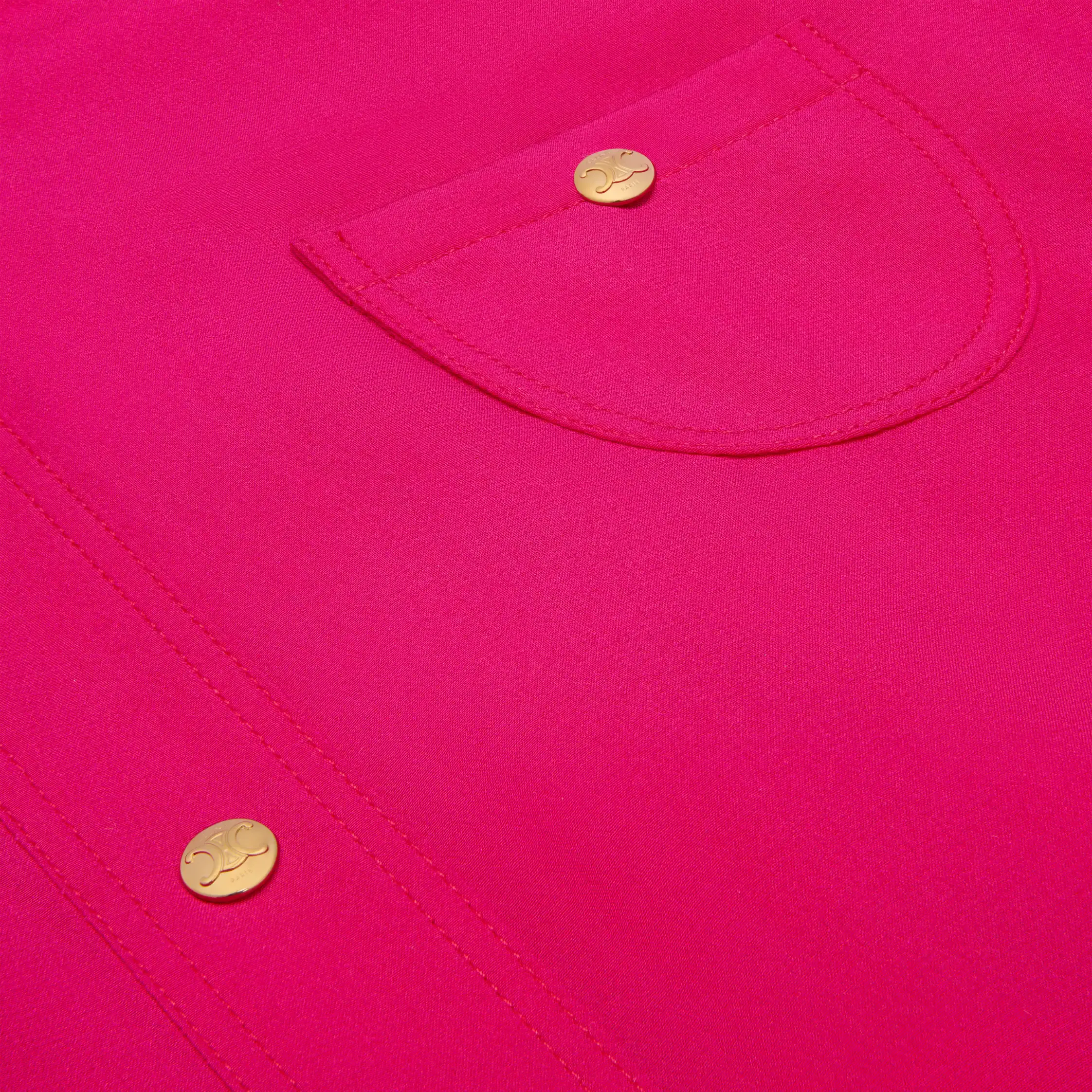 vestido em crepe de seda de acetato