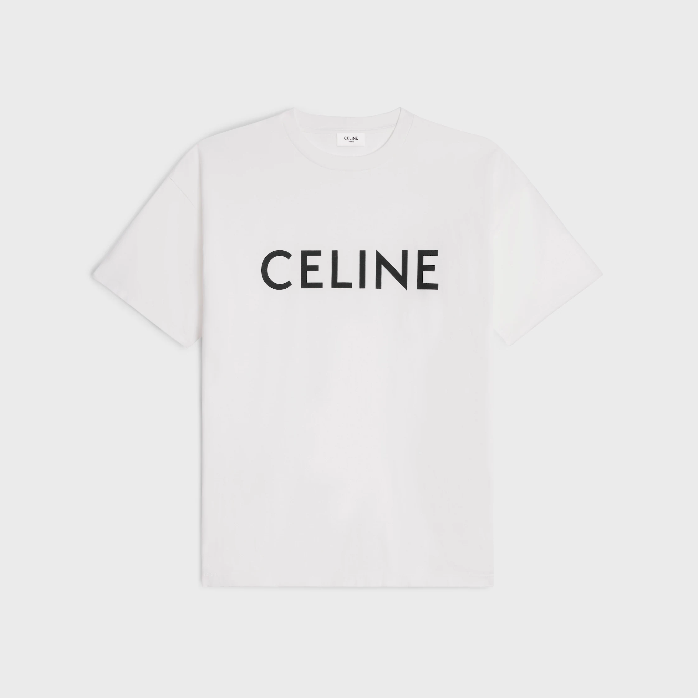 CAMISA DE MALHA DE ALGODÃO LARGA CELINE