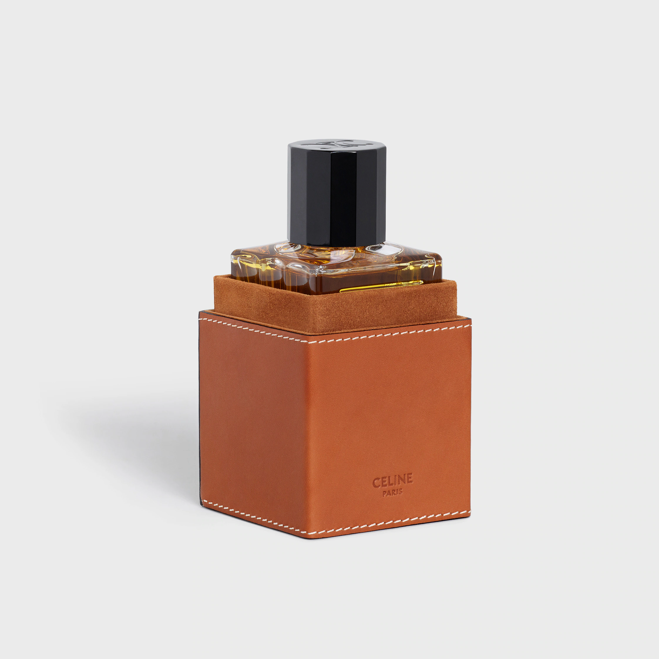 Capa de Perfume 100 ml em Couro de Novilho Natural