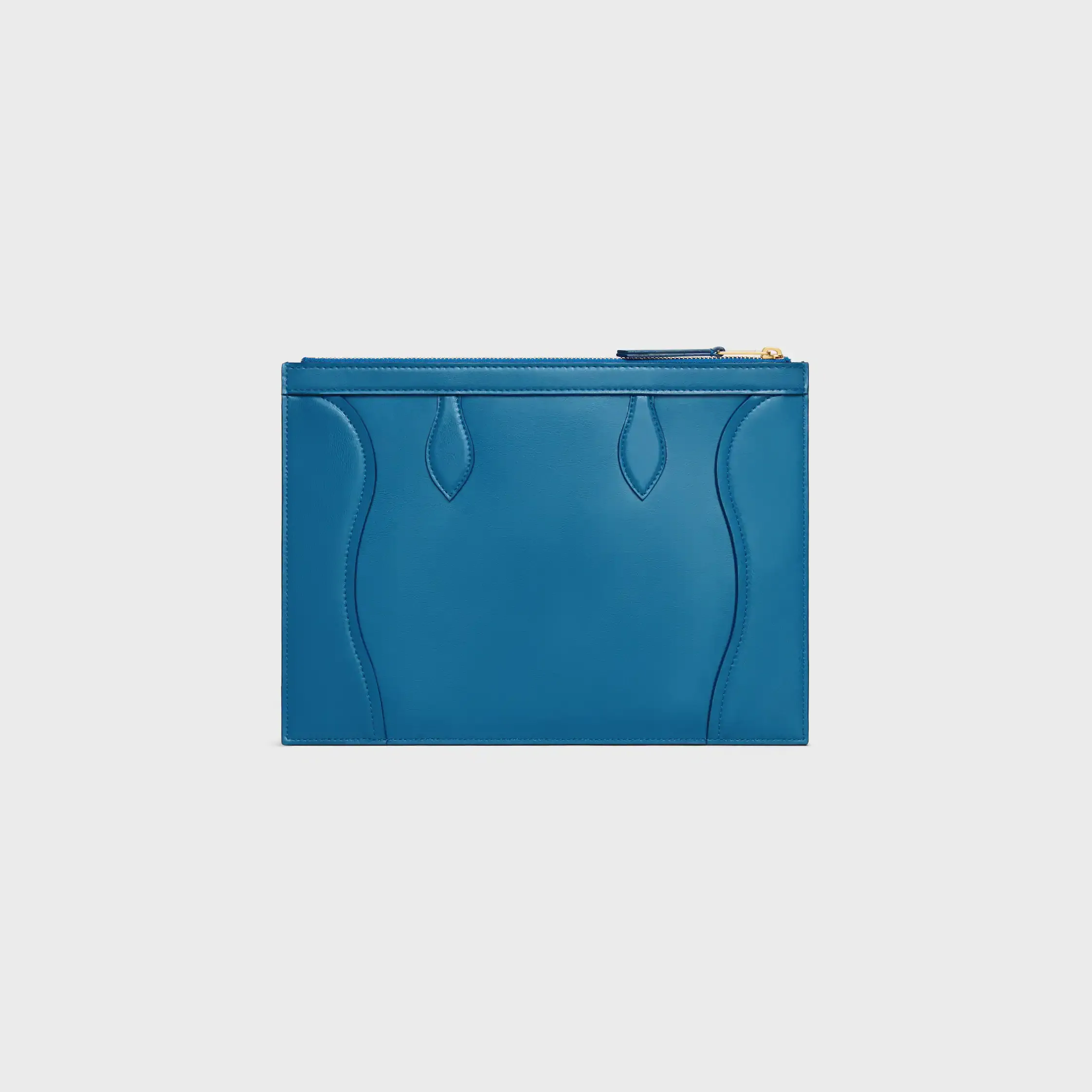 BOLSA MÉDIA EM COURO GLOSSY DE VACADO