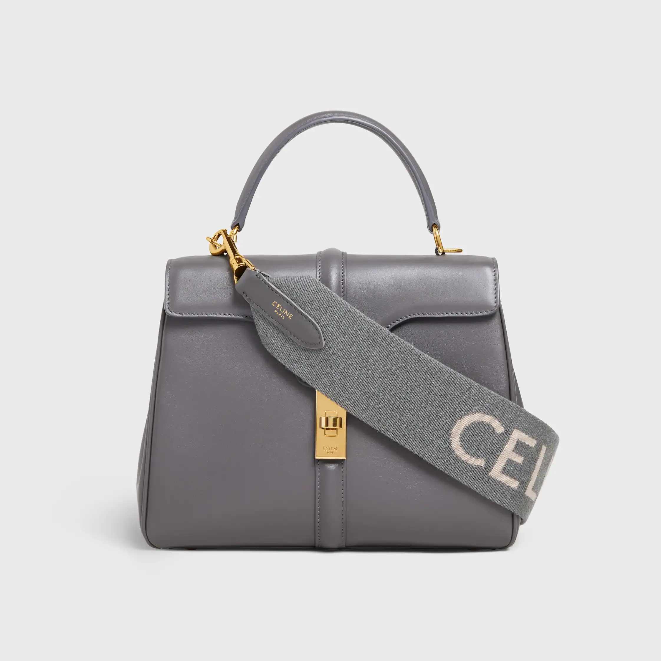 Alça Curta em Lã com Jacquard Celine
