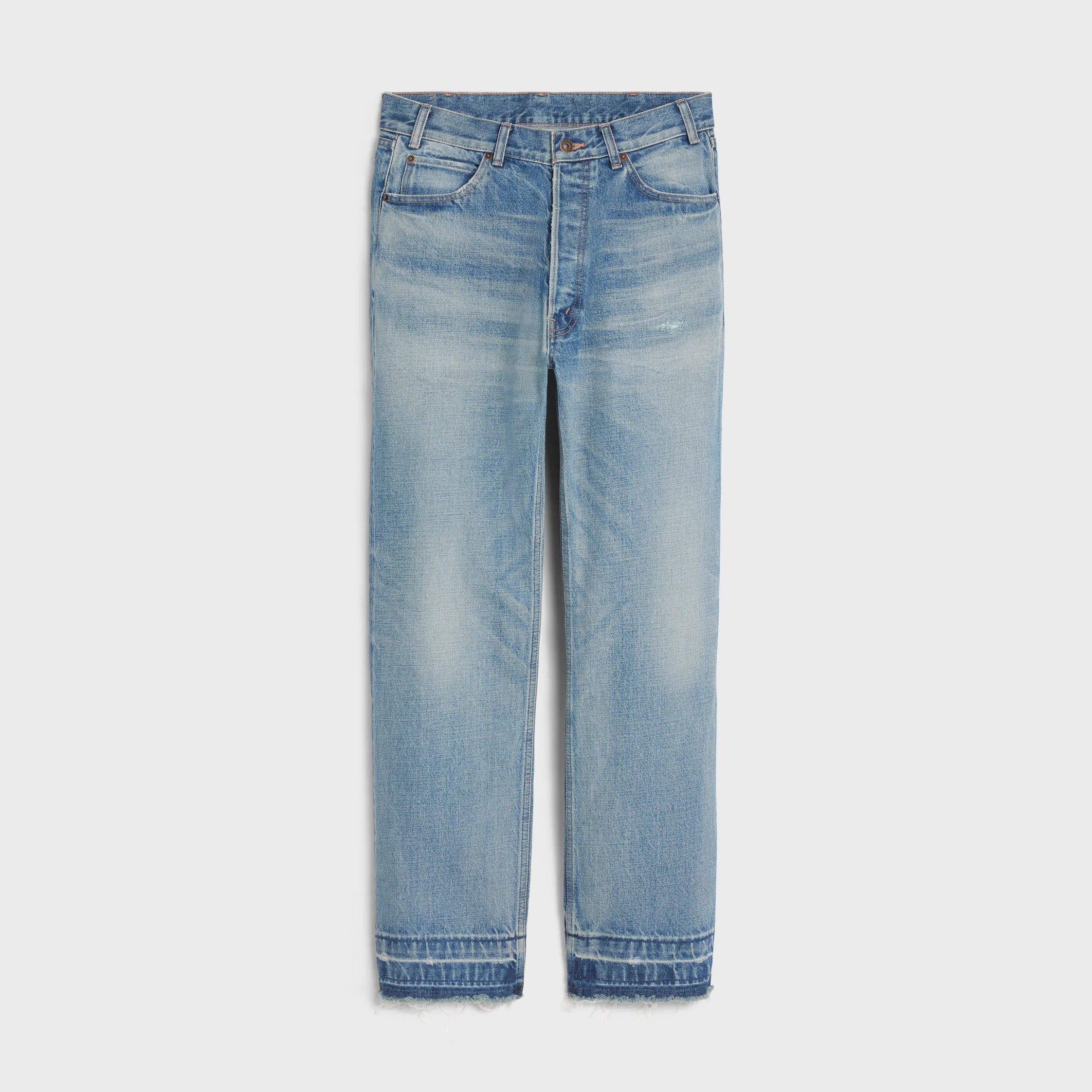 CALÇAS WESLEY EM DENIM DE ALGODÃO