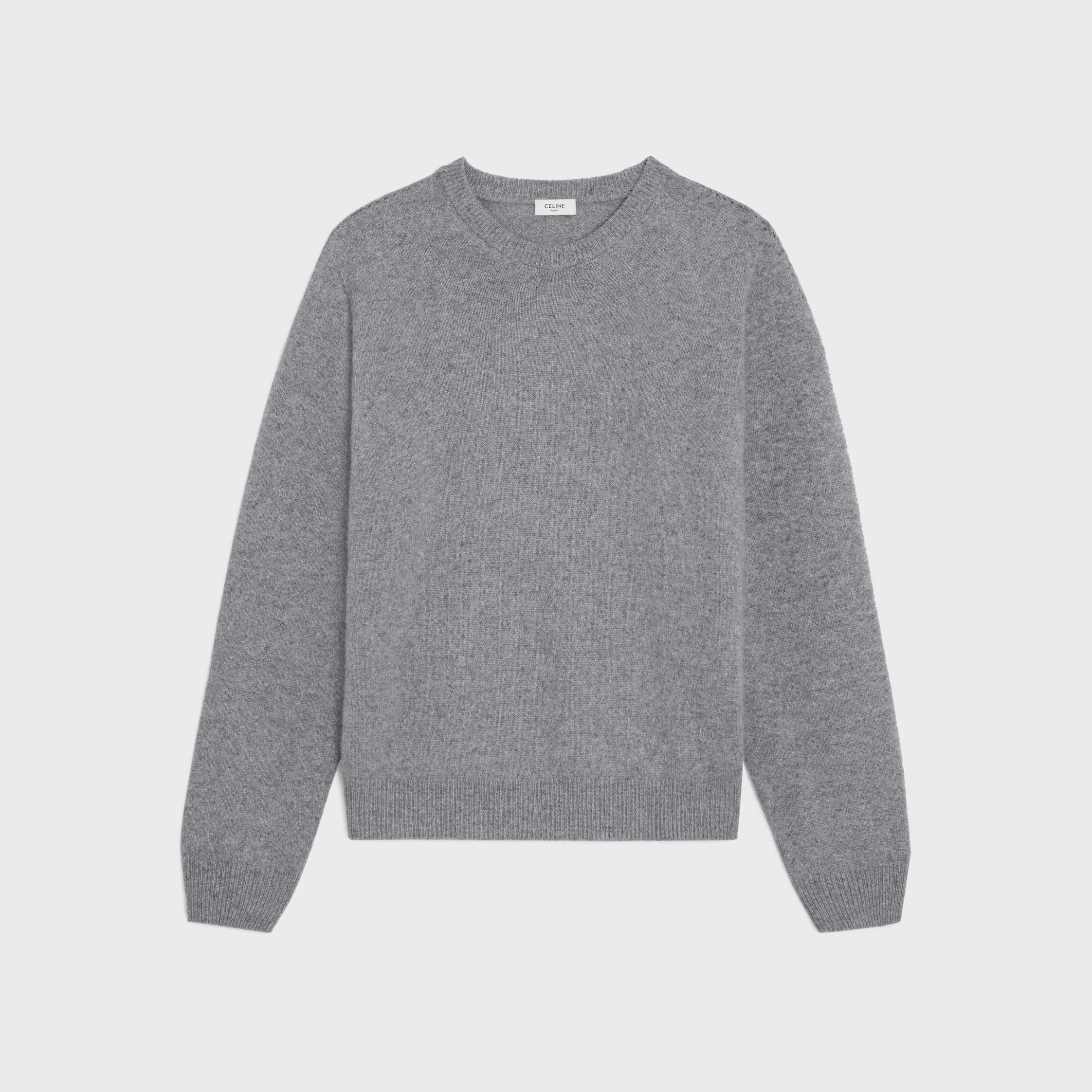 suéter com gola redonda triomphe em cashmere
