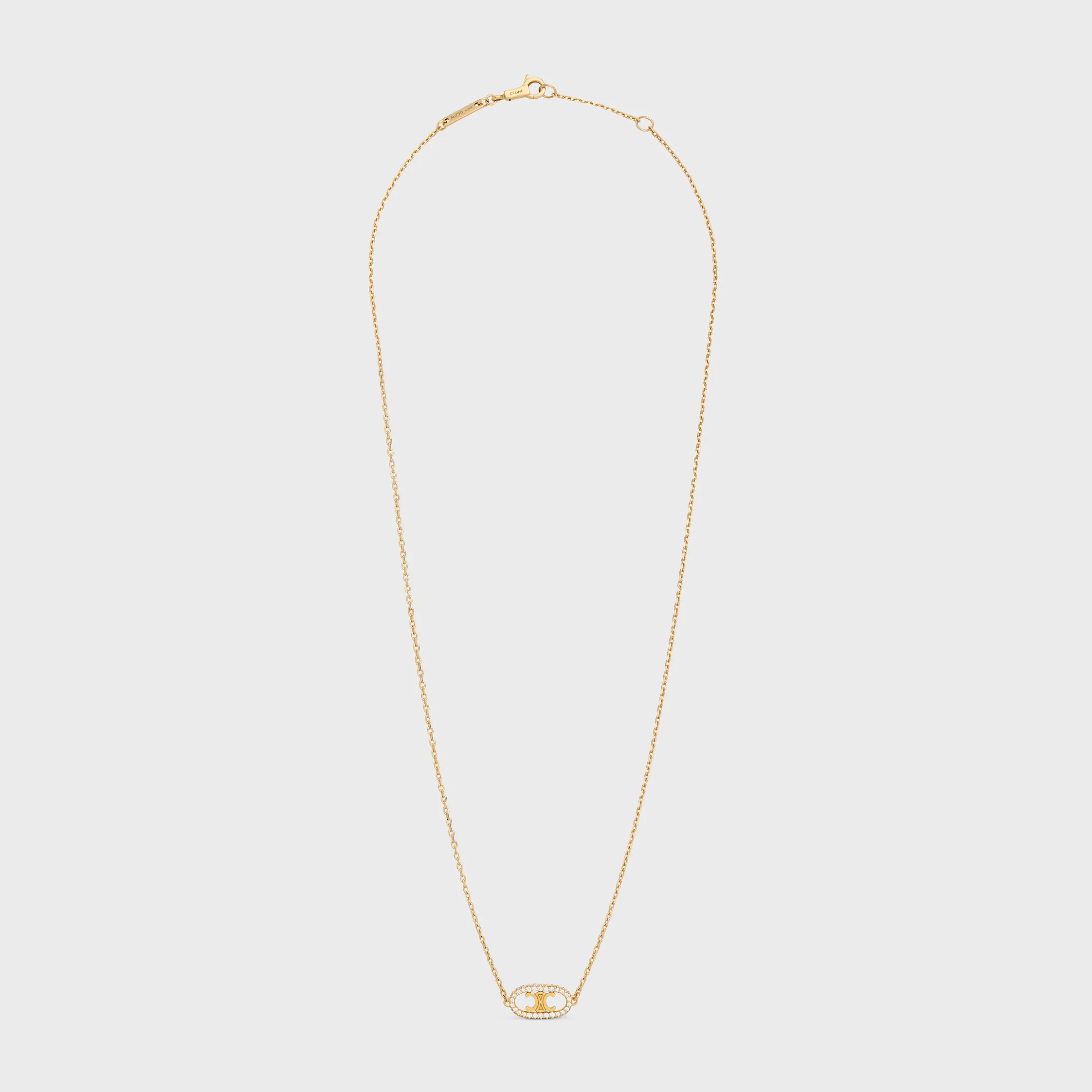 Colar Maillon Triomphe em Ouro Amarelo e Diamantes