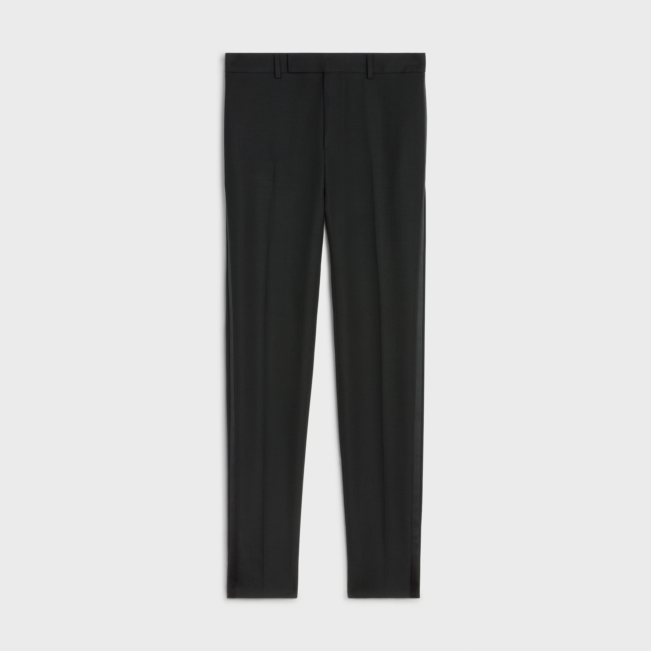CALÇA CLÁSSICA TUX EM TECIDO DE LÃ GRÃOS DE PÓ