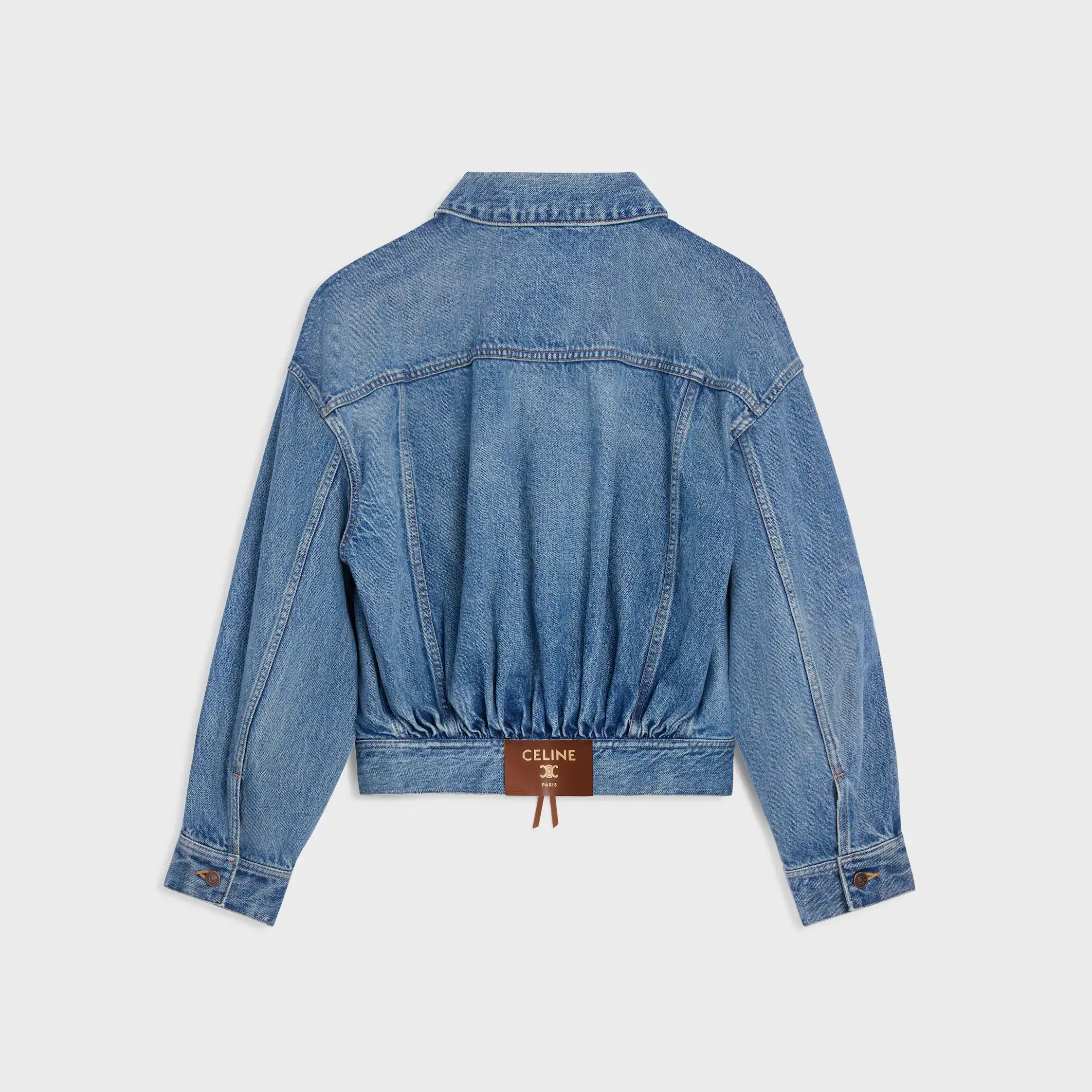 JAQUETA TRUCKER EM DENIM