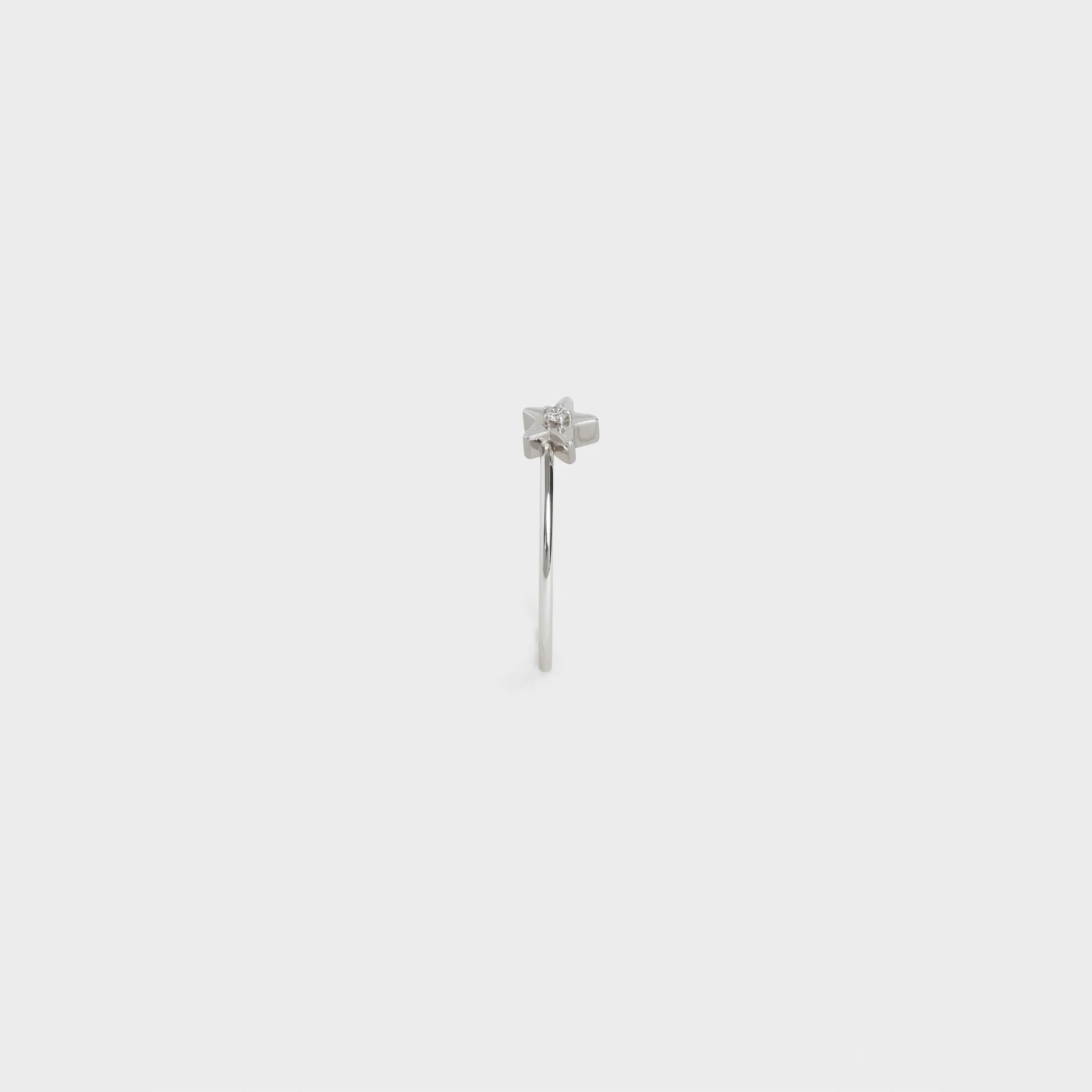 Anel Etoile Celine em Ouro Branco e Diamante