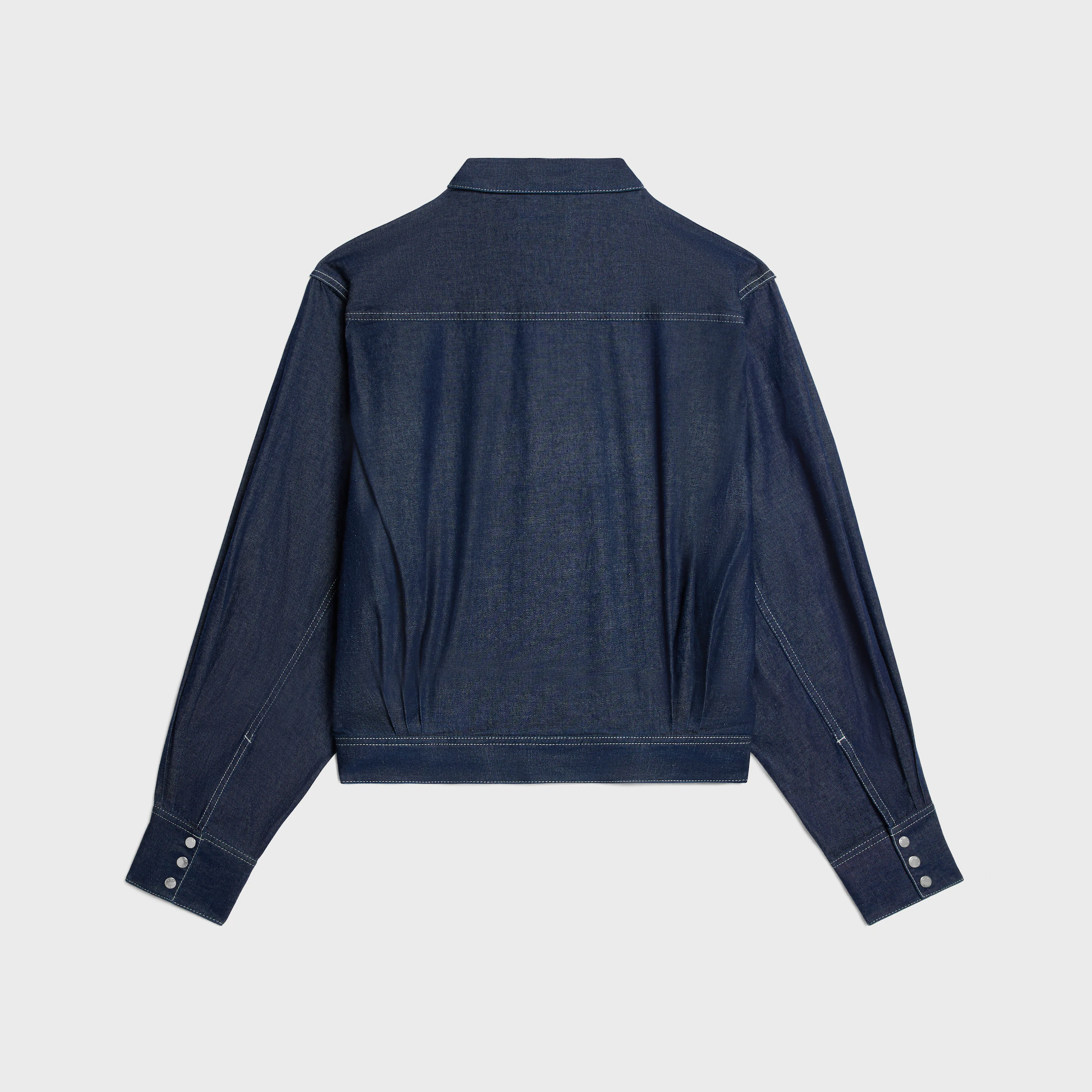 CAMISA EM ALGODÃO DENIM
