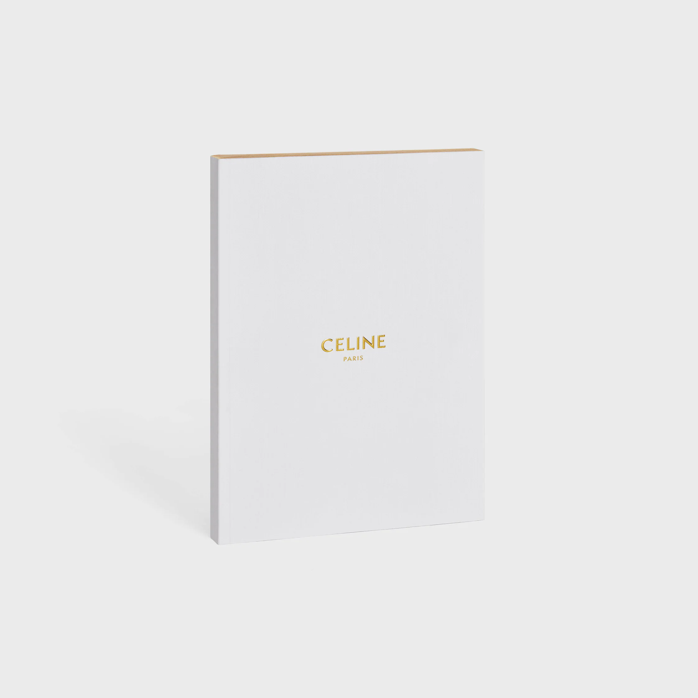 caderno médio em papel