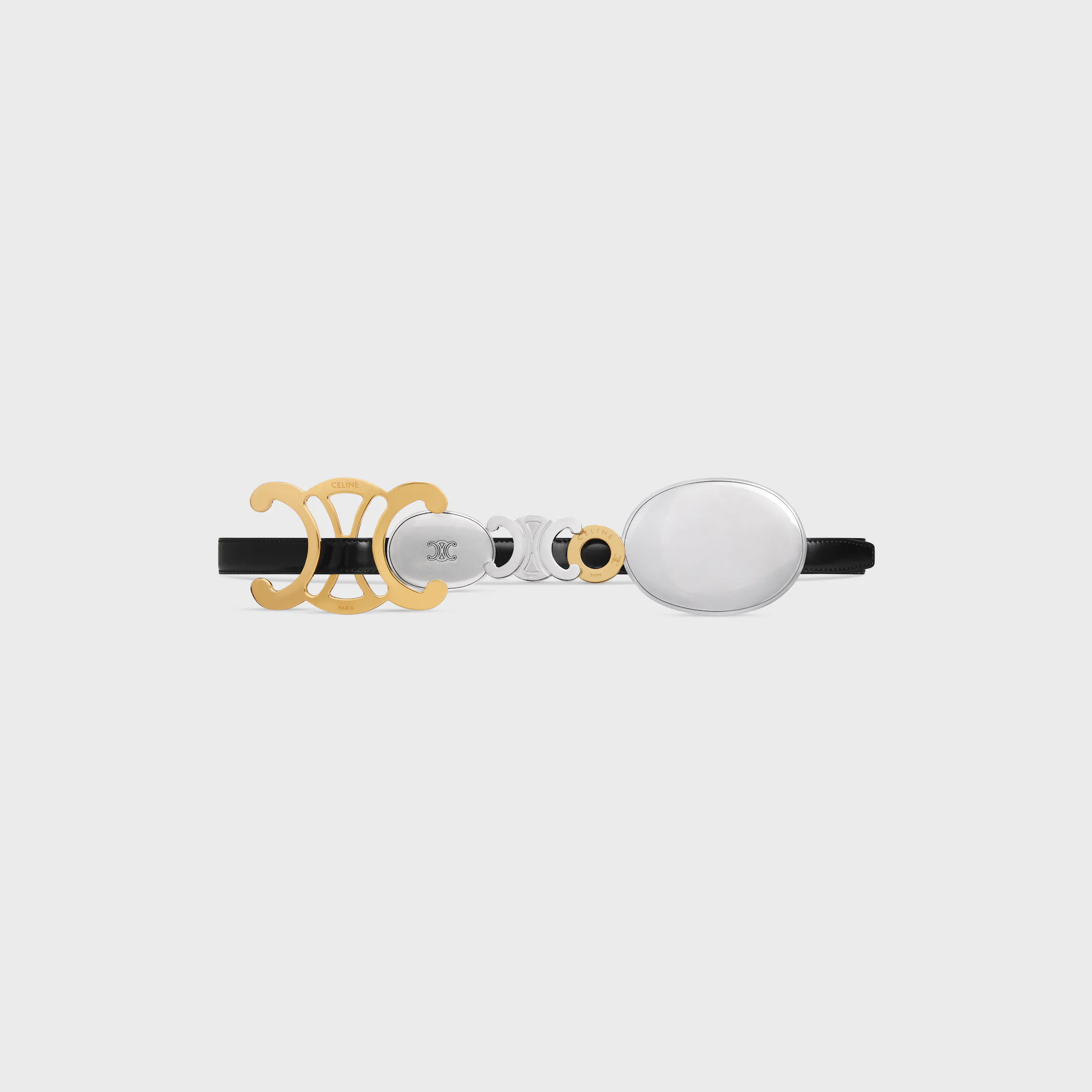 Cinto Signature 18 MM em Couro Taurillon