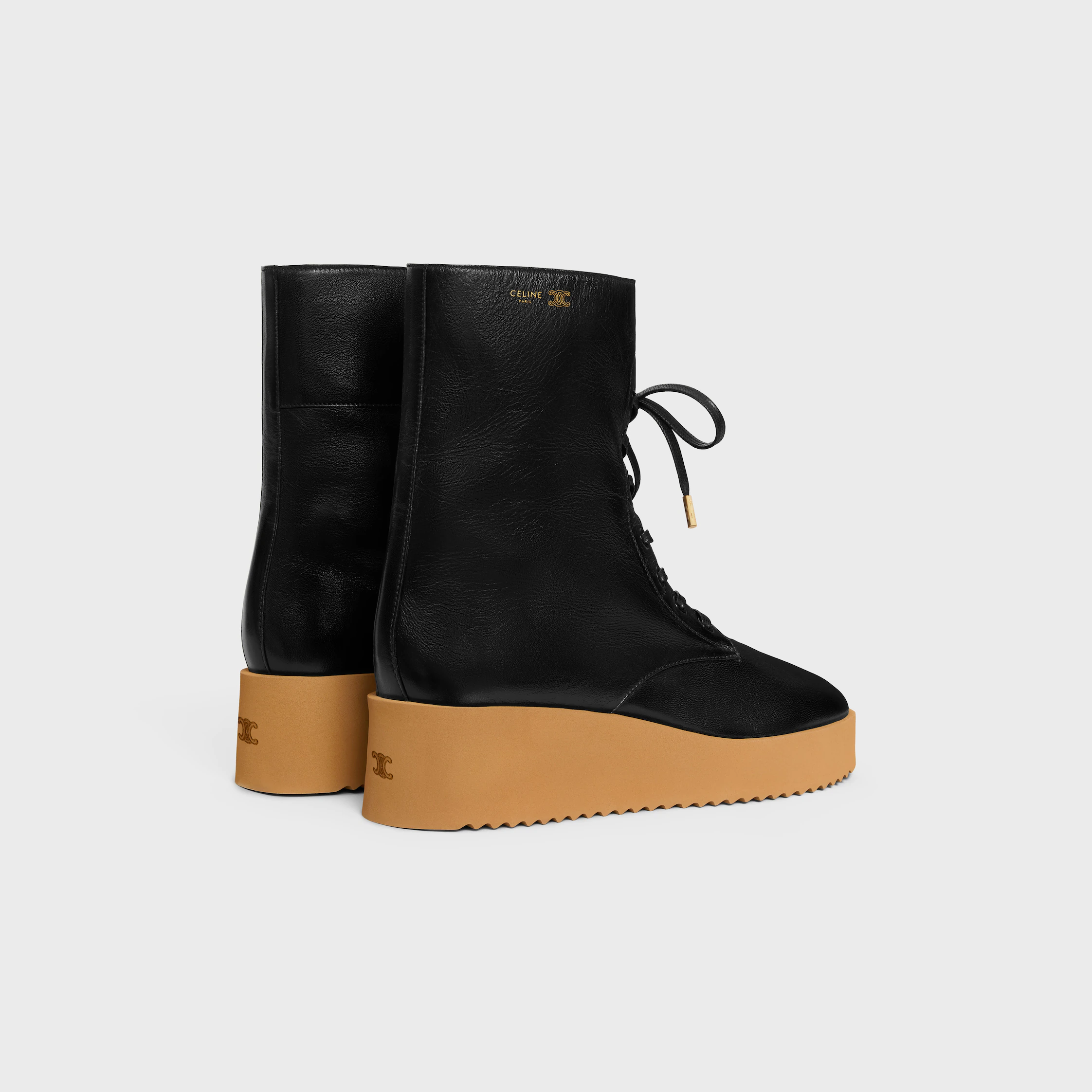 BOTA AUSTIN COM FECHO EM COURO BRILHANTE
