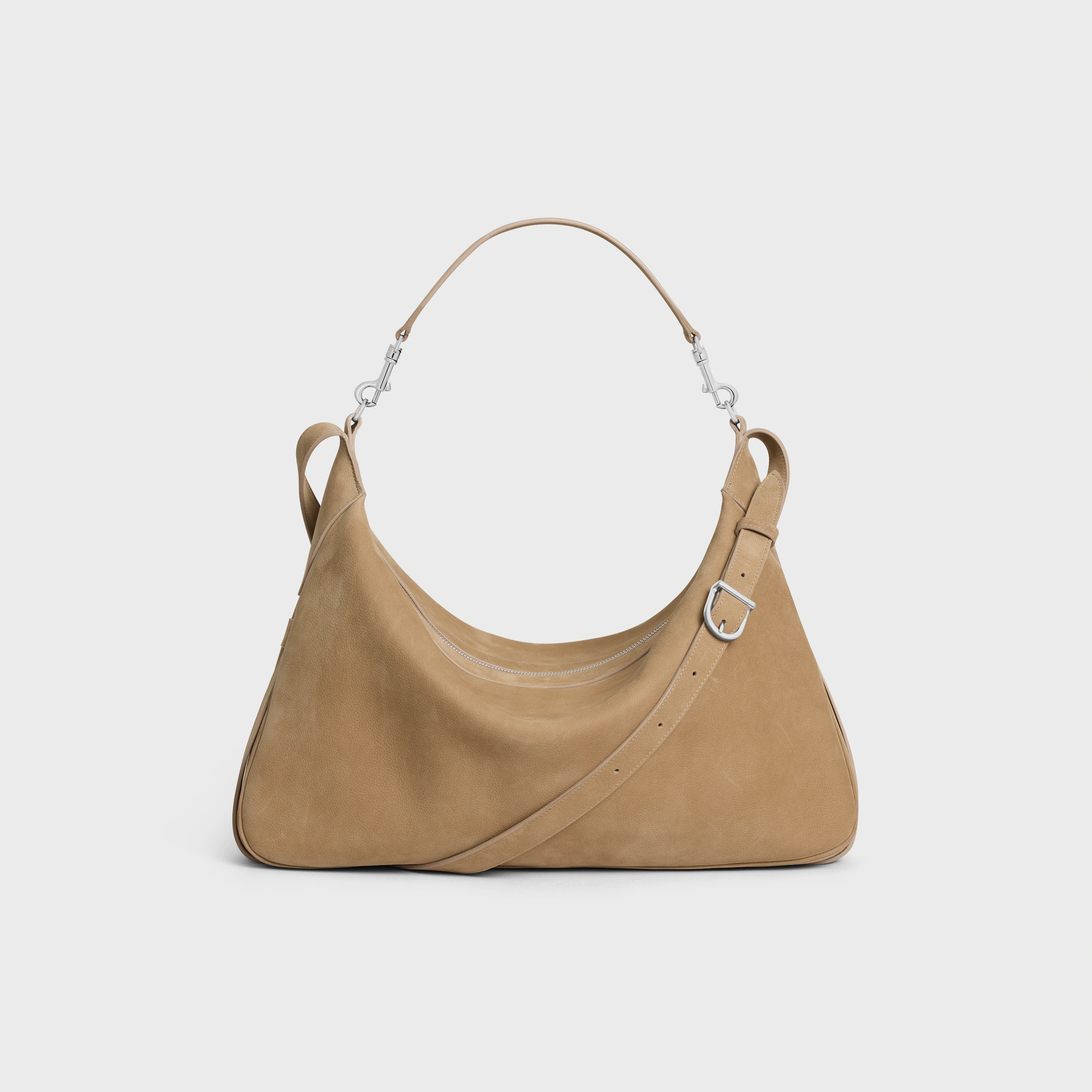 Grande Romy em couro de bezerro nubuck