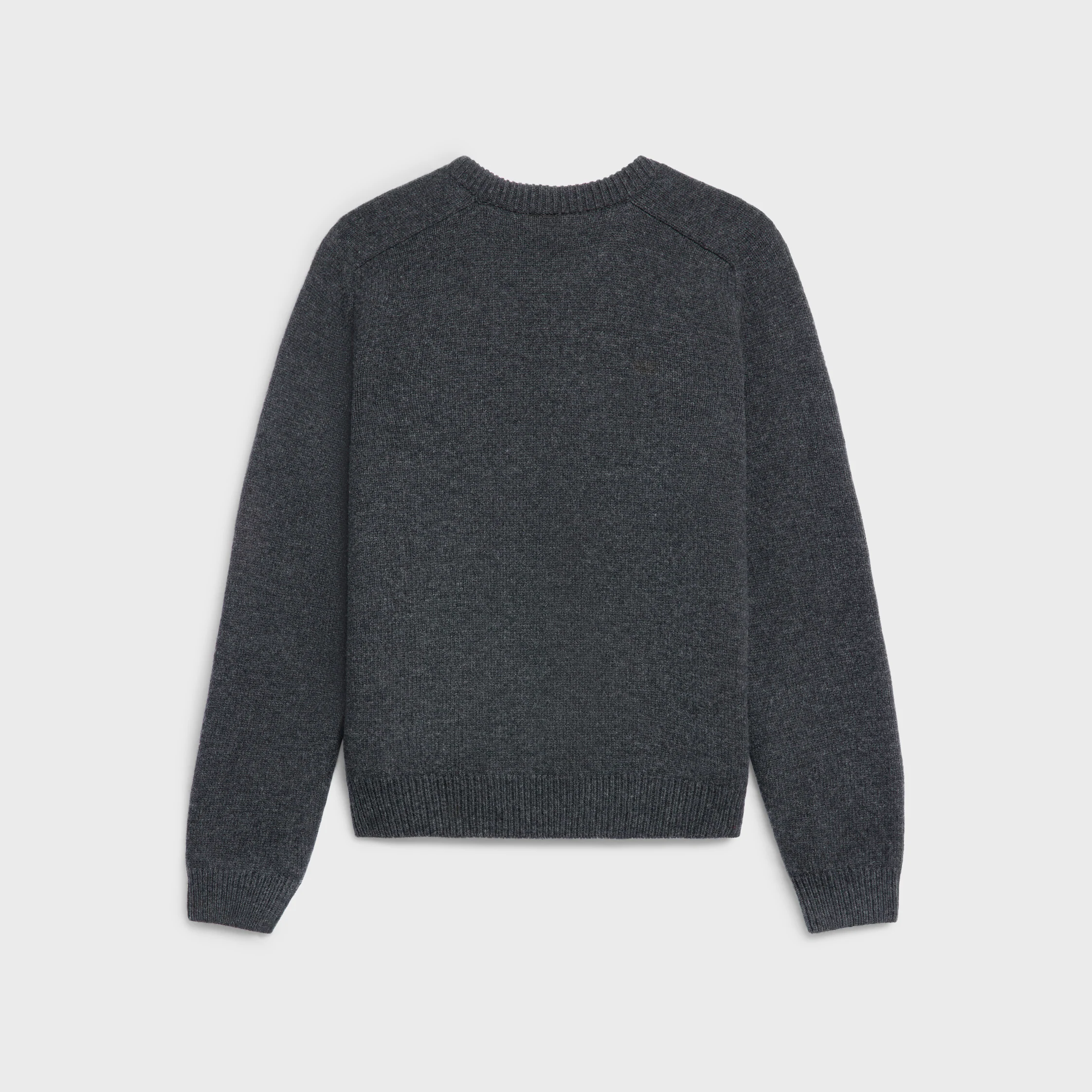 sweater com gola redonda triomphe em lã e cashmere