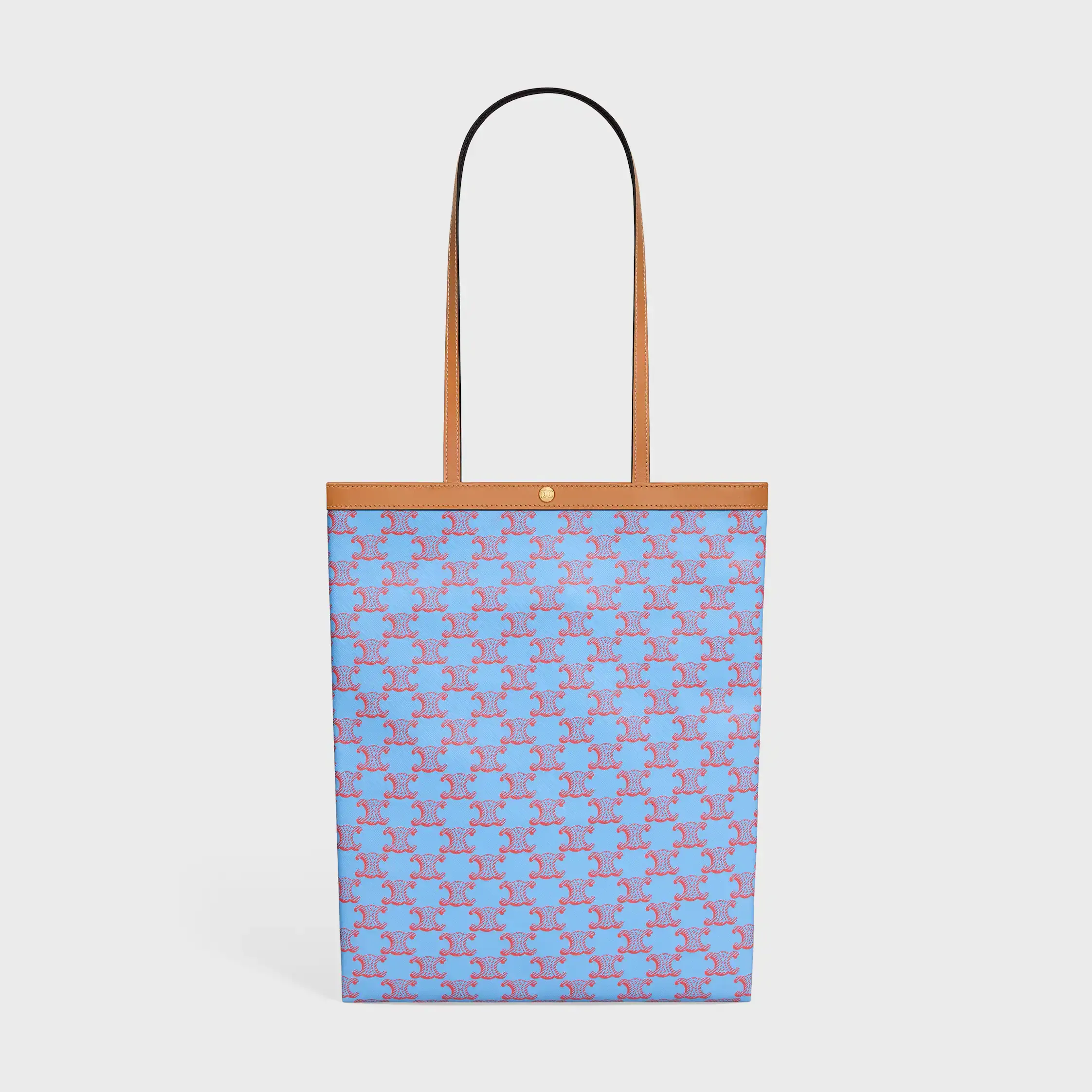 BOLSA MÉDIA PLANA EM TECIDO TRIOMPHE
