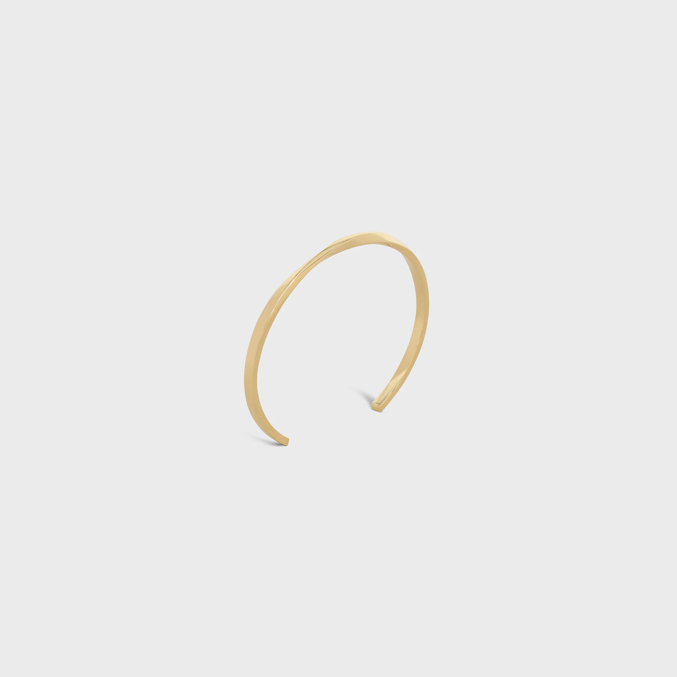 Pulseira de Torção em Ouro Amarelo
